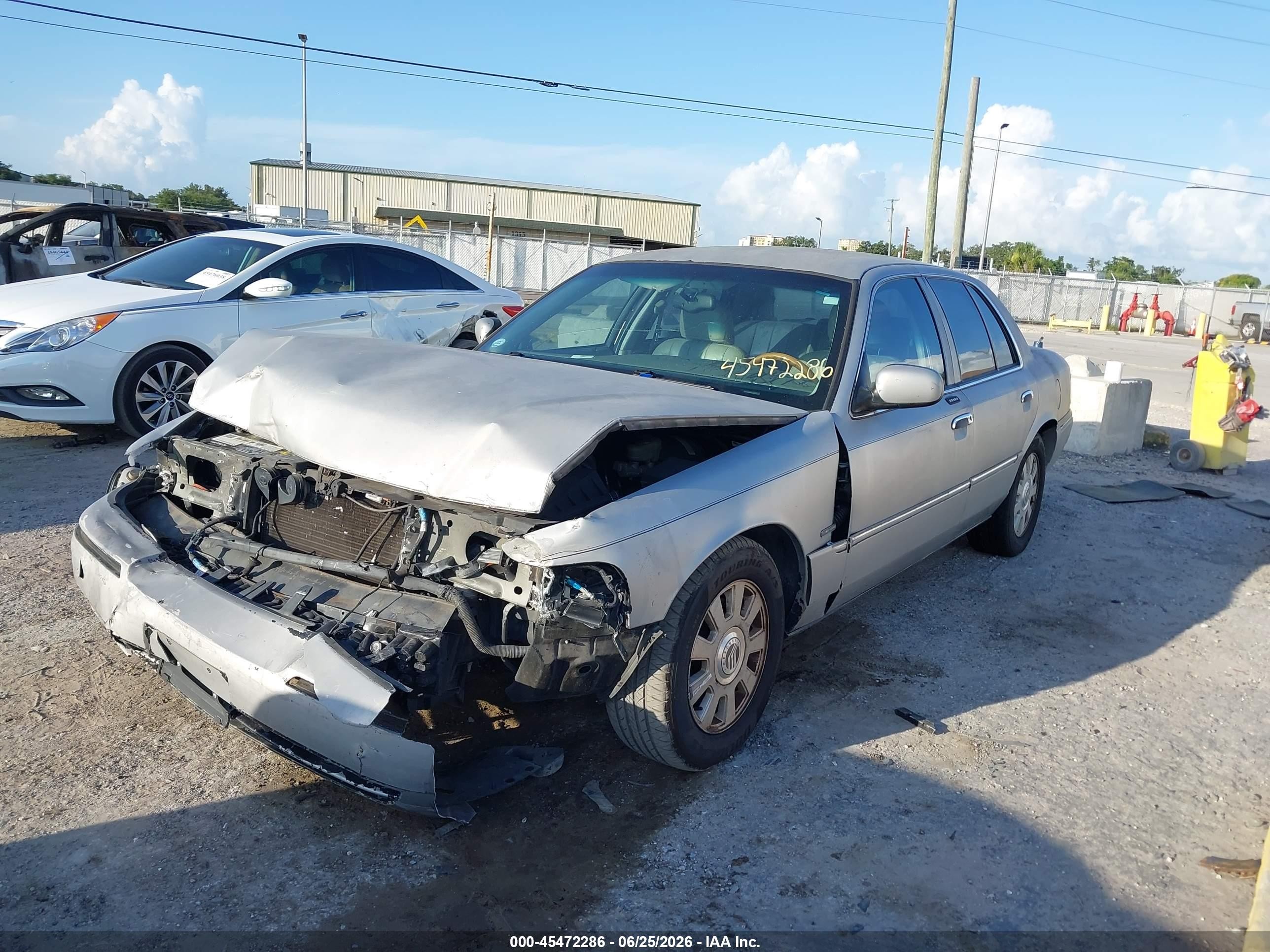2003 Mercury Grand Marquis Ls Silver vin: 2MEFM75W43X680607