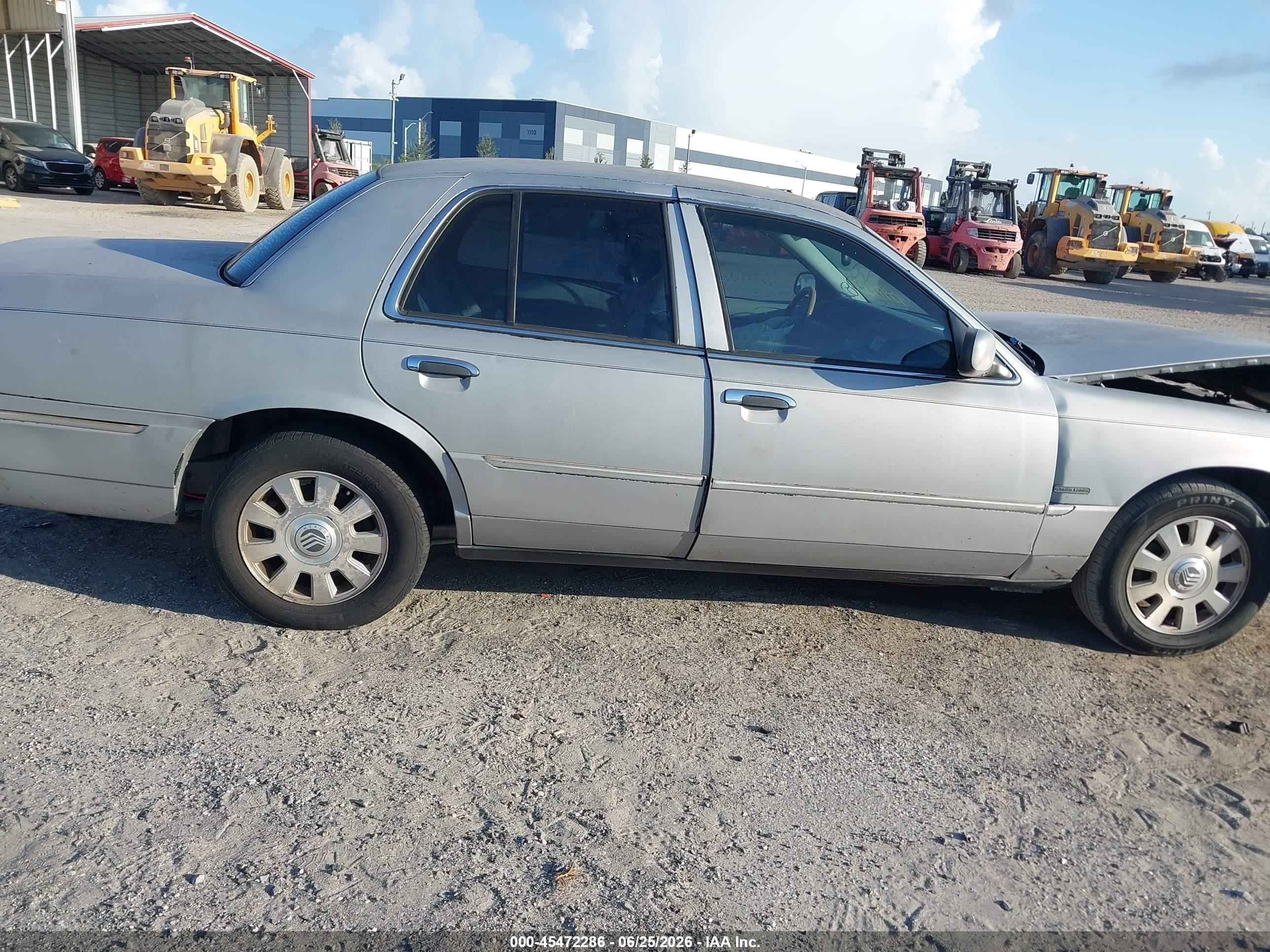 2003 Mercury Grand Marquis Ls Silver vin: 2MEFM75W43X680607
