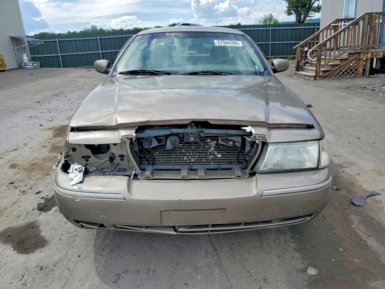 2005 Mercury Grand Marquis Ls Gold vin: 2MEFM75W45X660652