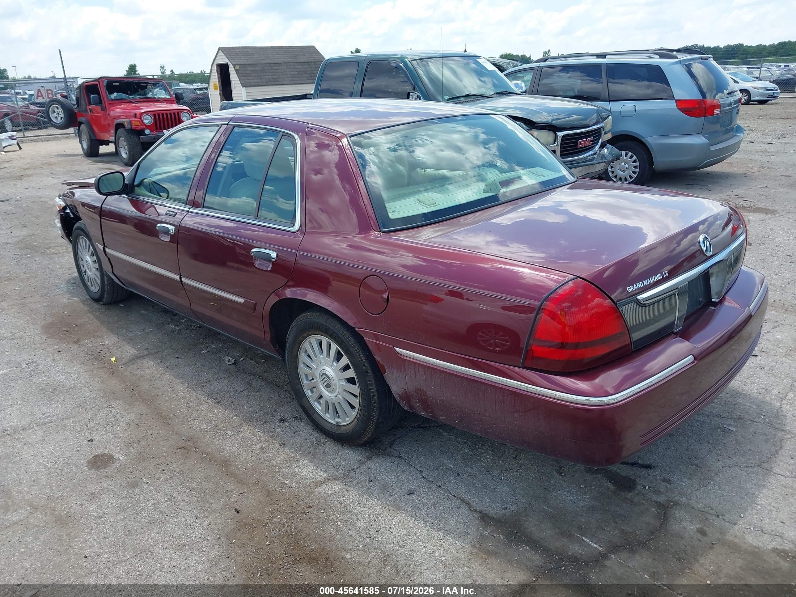 2006 Mercury Grand Marquis Ls Фиолетовый vin: 2MEFM75W46X605359