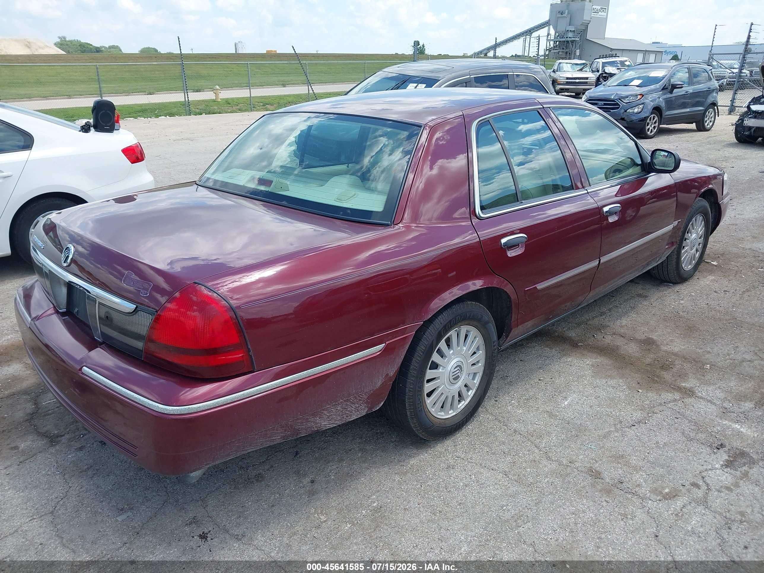 2006 Mercury Grand Marquis Ls Фиолетовый vin: 2MEFM75W46X605359