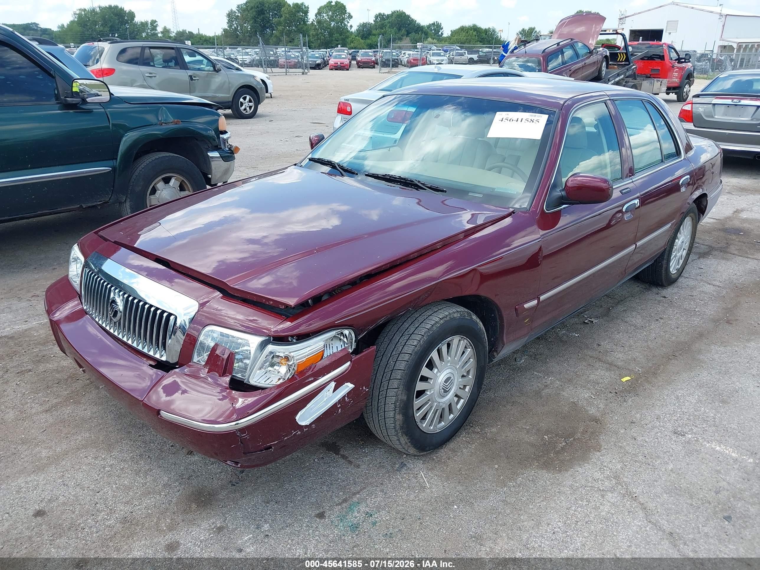 2006 Mercury Grand Marquis Ls Фиолетовый vin: 2MEFM75W46X605359