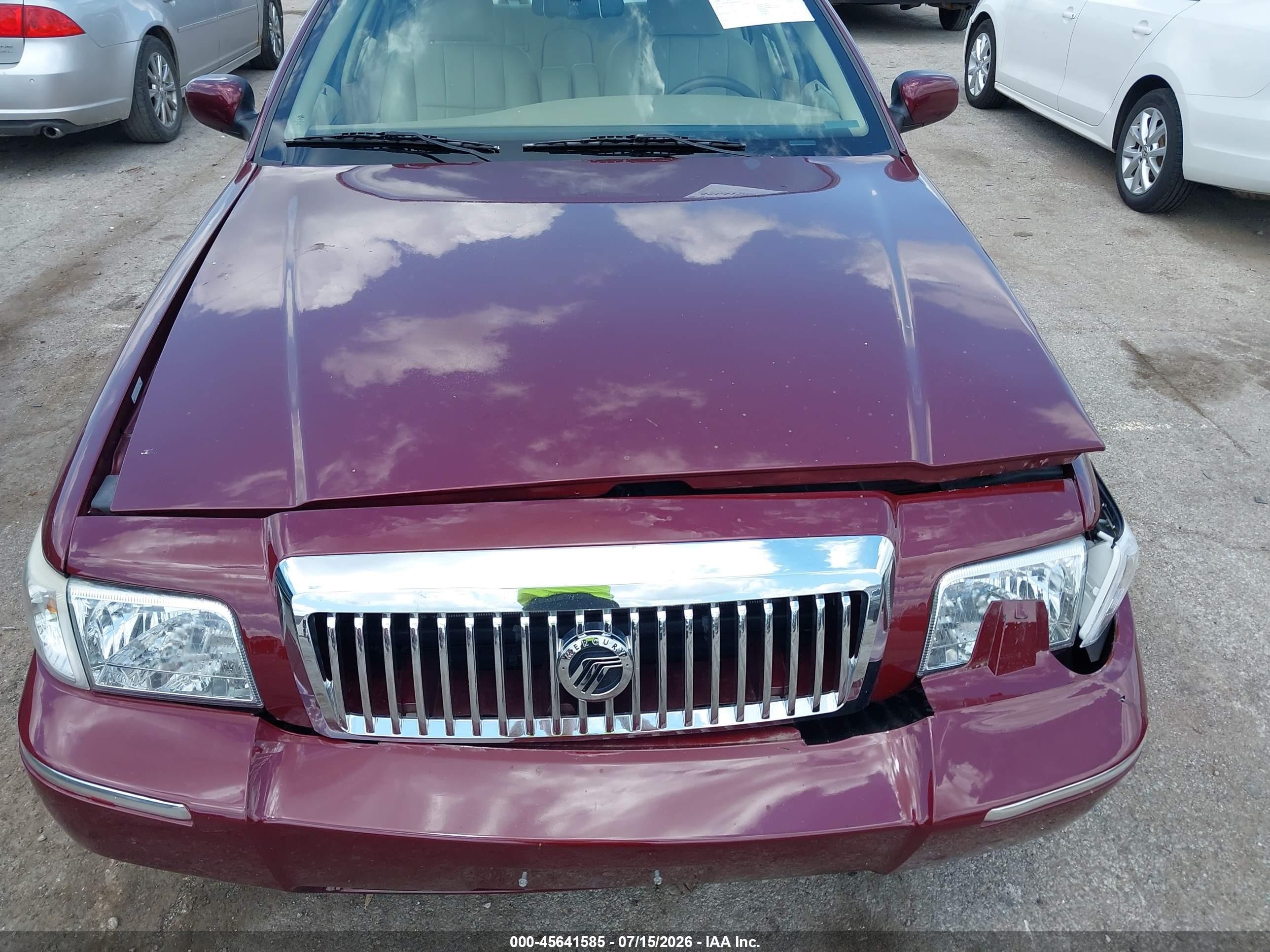 2006 Mercury Grand Marquis Ls Фиолетовый vin: 2MEFM75W46X605359