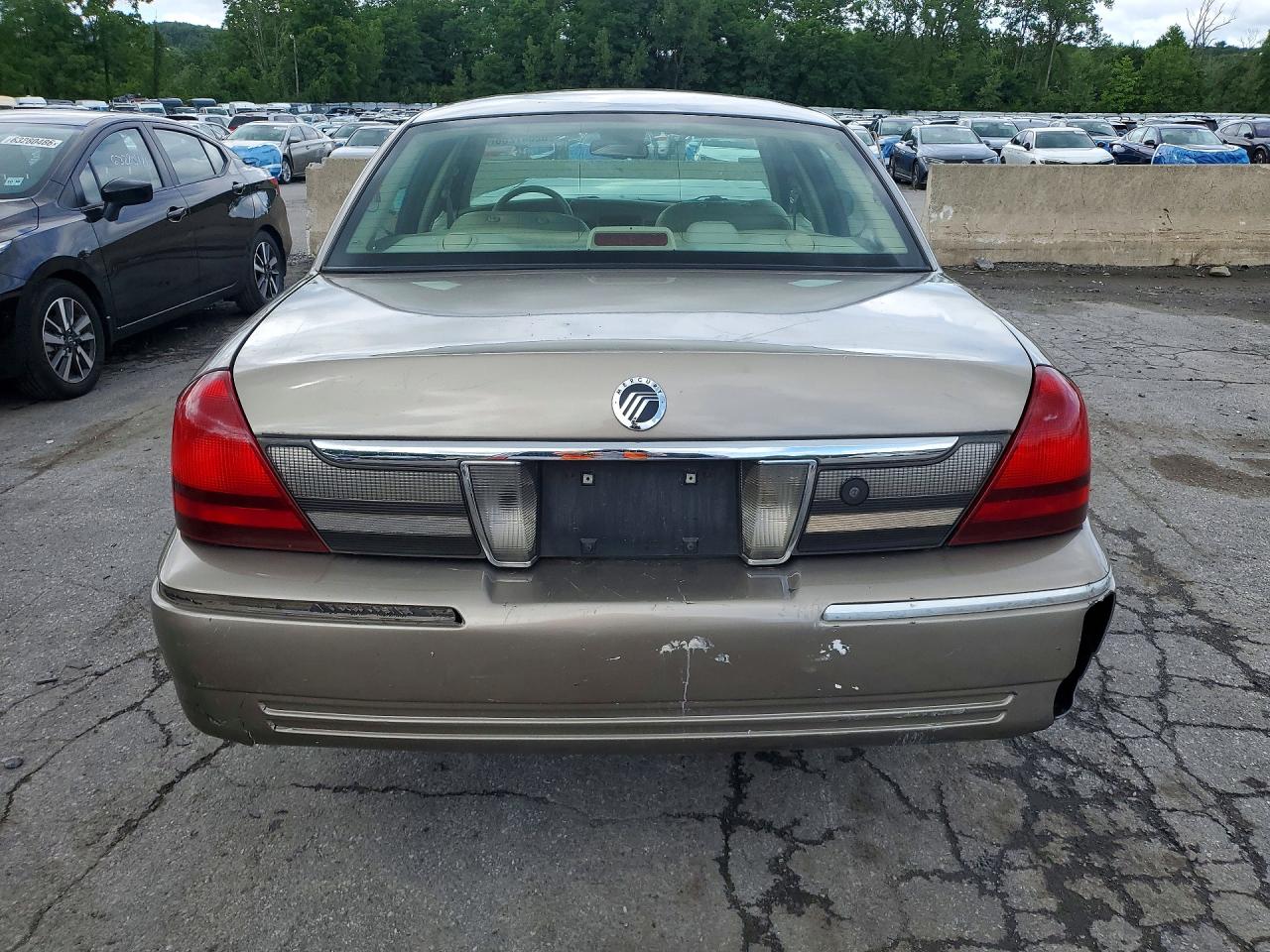 2006 Mercury Grand Marquis Ls Gold vin: 2MEFM75W46X643836