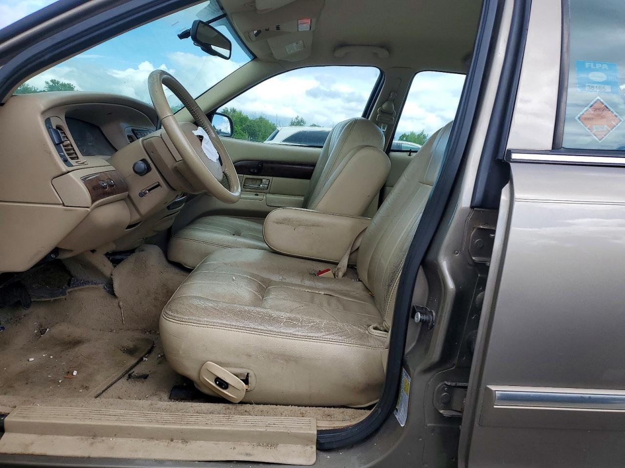 2006 Mercury Grand Marquis Ls Gold vin: 2MEFM75W46X643836