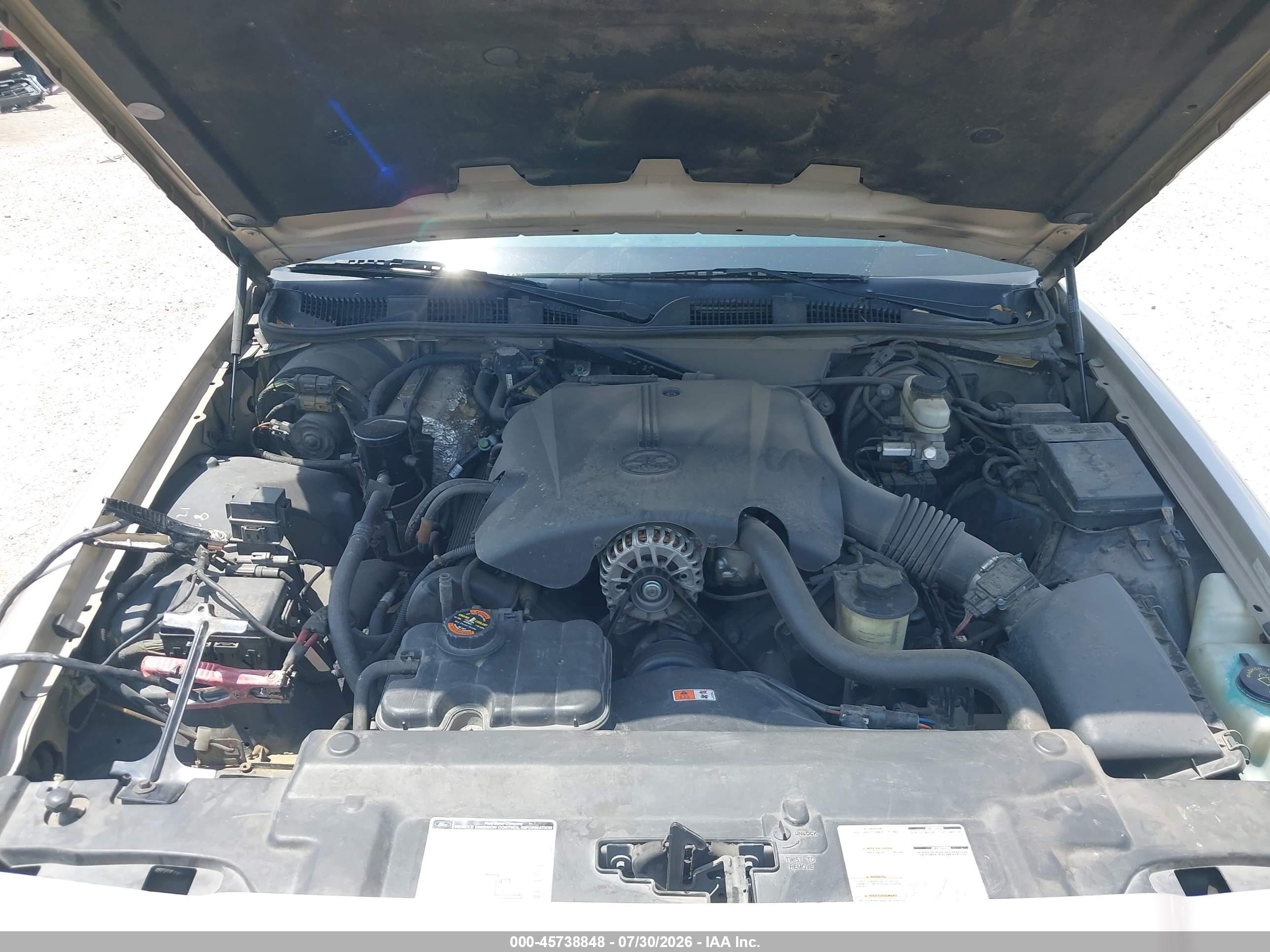 1998 Mercury Grand Marquis   Gold vin: 2MEFM75W4WX612375