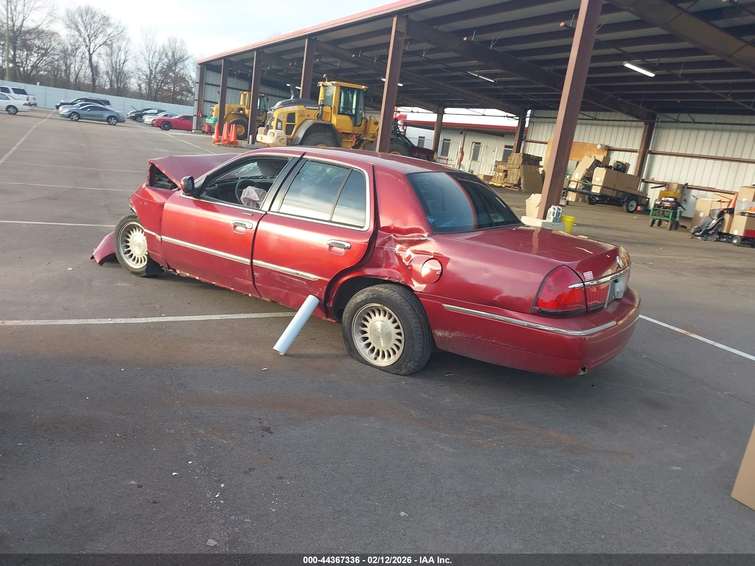 1998 Mercury Grand Marquis   Red vin: 2MEFM75W4WX665562