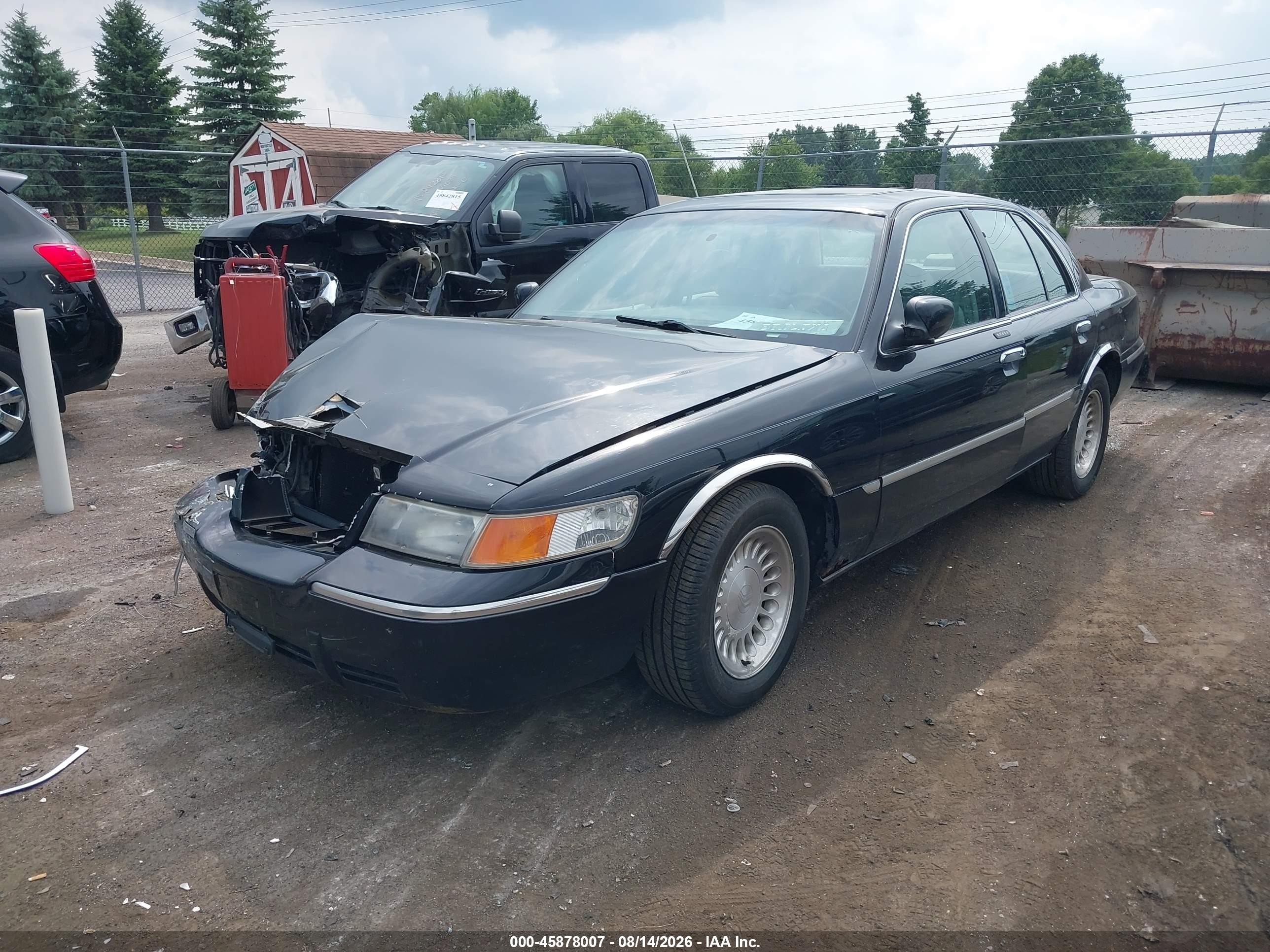 1999 Mercury Grand Marquis Ls Black vin: 2MEFM75W4XX604438