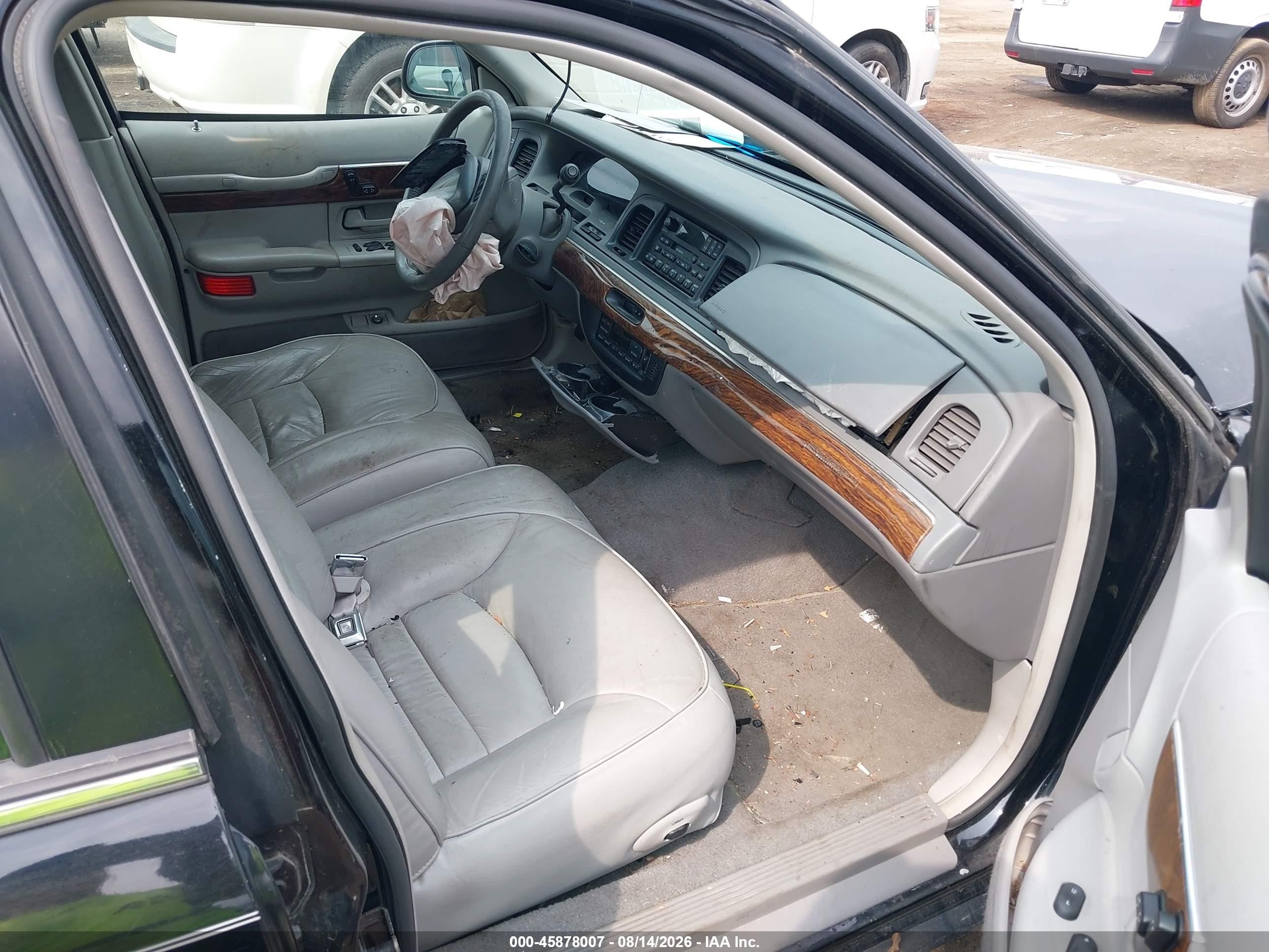 1999 Mercury Grand Marquis Ls Black vin: 2MEFM75W4XX604438