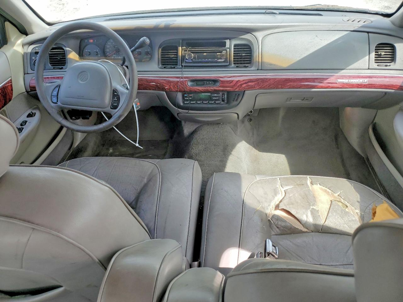 2000 Mercury Grand Marquis Ls White vin: 2MEFM75W4YX722359