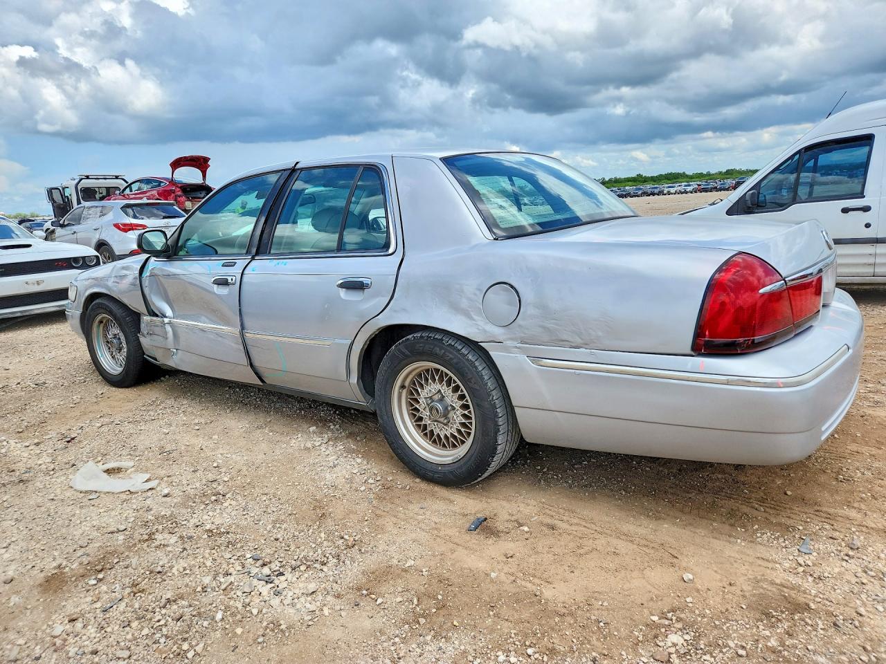 2001 Mercury Grand Marquis Ls Silver vin: 2MEFM75W51X602513