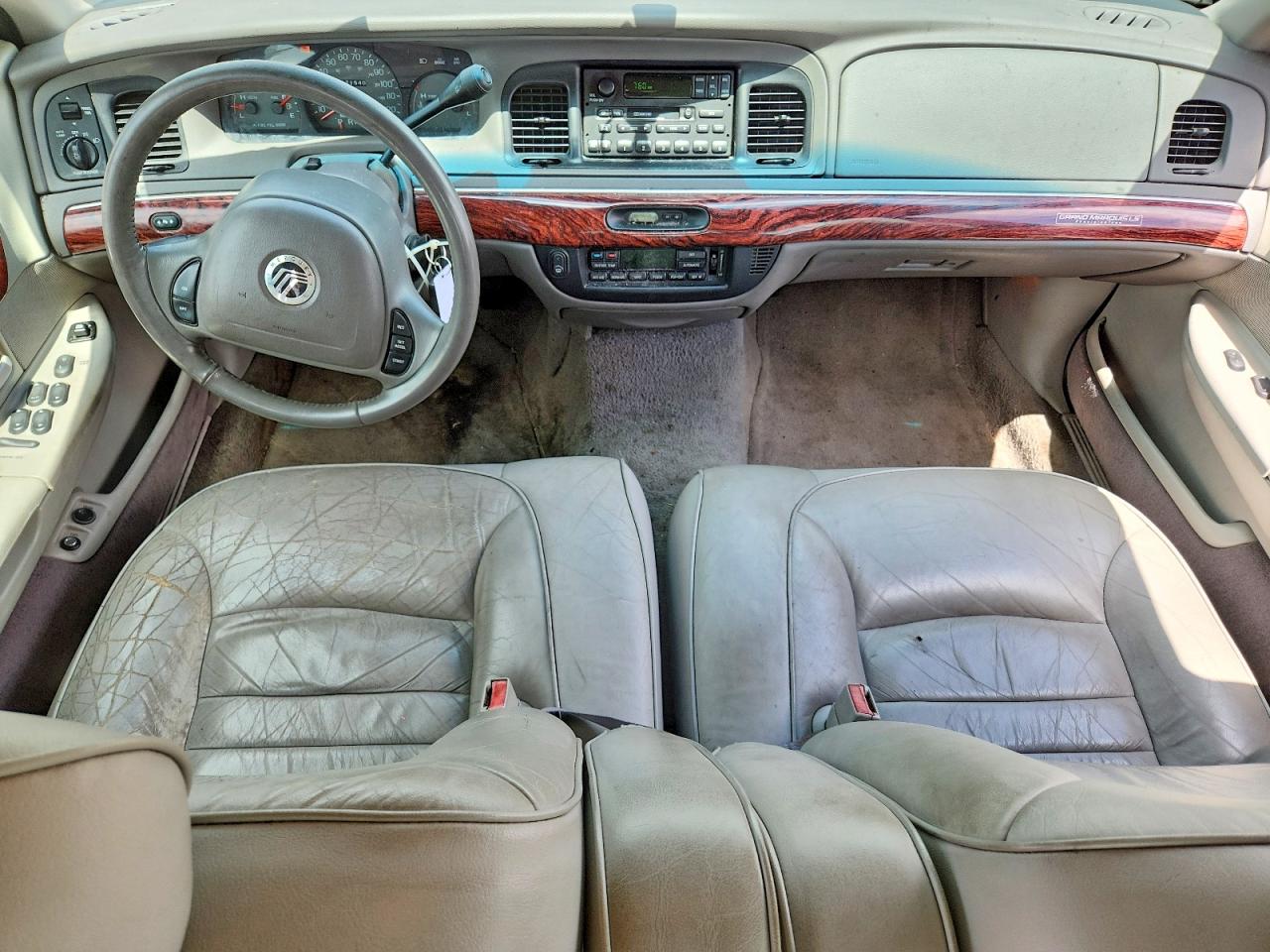 2001 Mercury Grand Marquis Ls Silver vin: 2MEFM75W51X602513