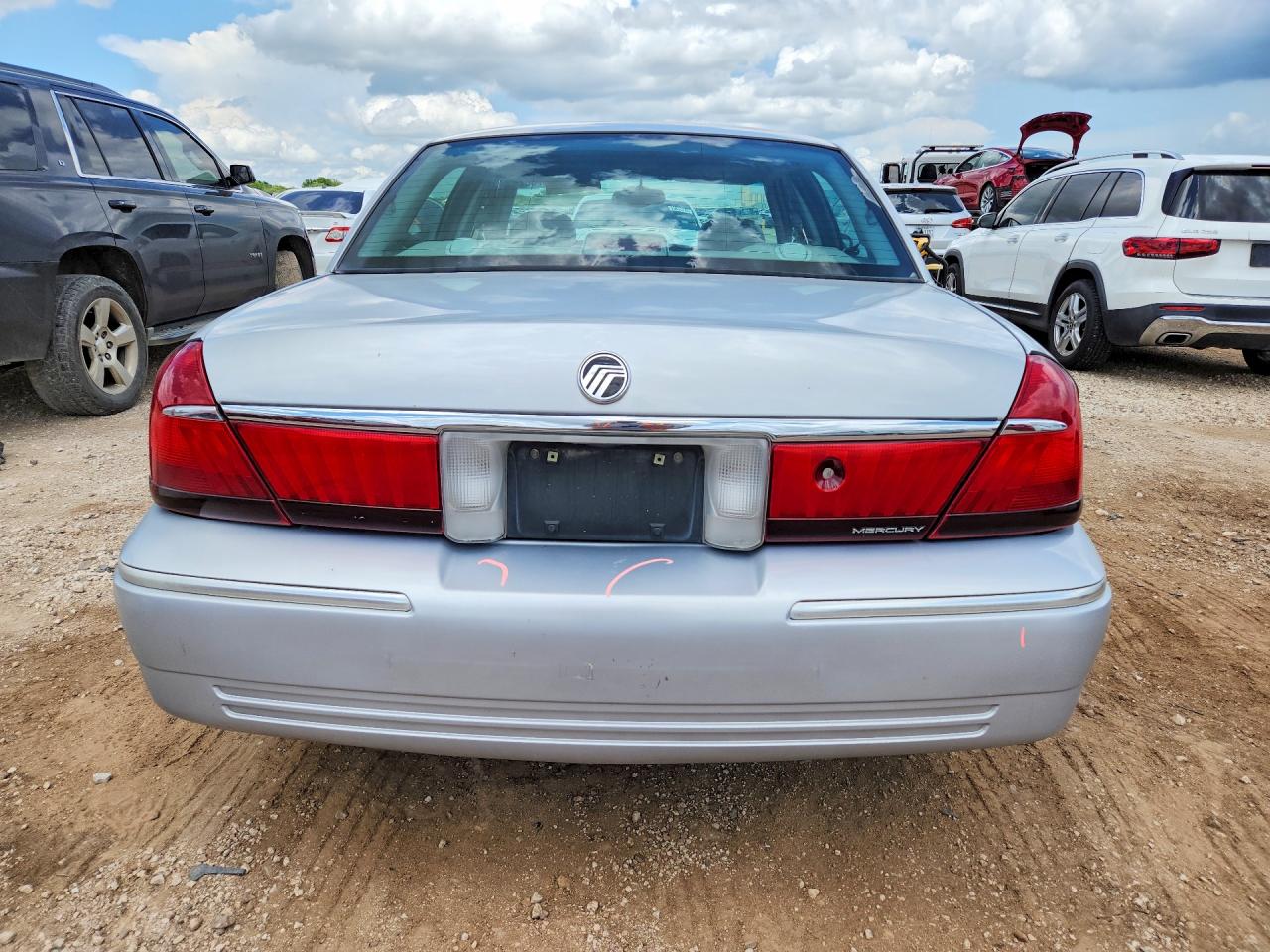2001 Mercury Grand Marquis Ls Silver vin: 2MEFM75W51X602513
