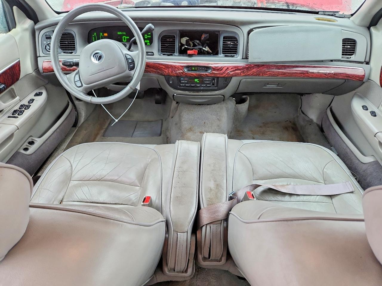 2001 Mercury Grand Marquis Ls Maroon vin: 2MEFM75W51X604360