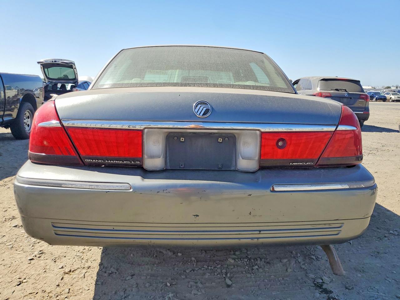 2001 Mercury Grand Marquis Ls Gray vin: 2MEFM75W51X606481