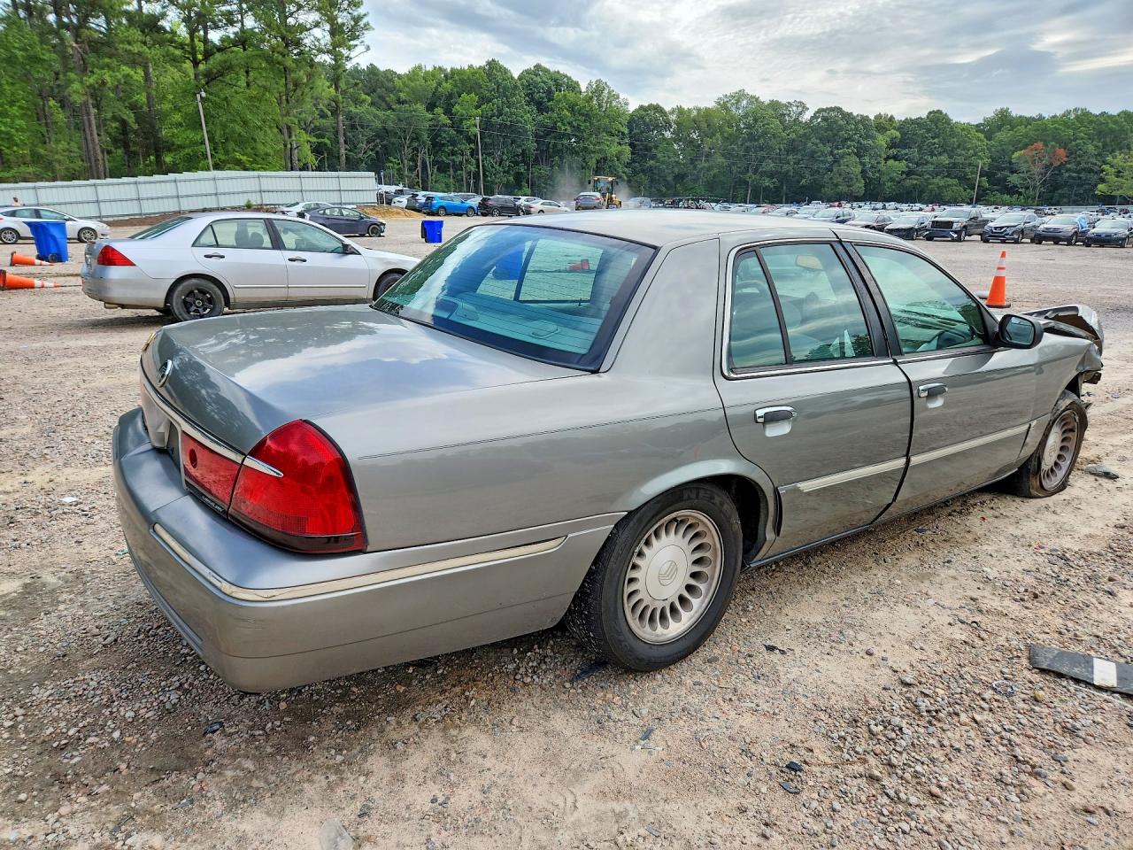 2001 Mercury Grand Marquis Ls Gray vin: 2MEFM75W51X690236