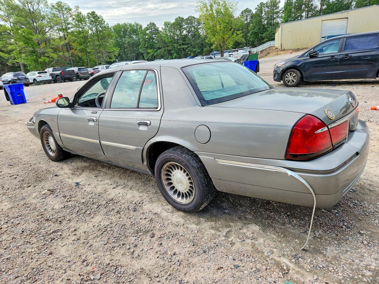 2001 Mercury Grand Marquis Ls Gray vin: 2MEFM75W51X690236