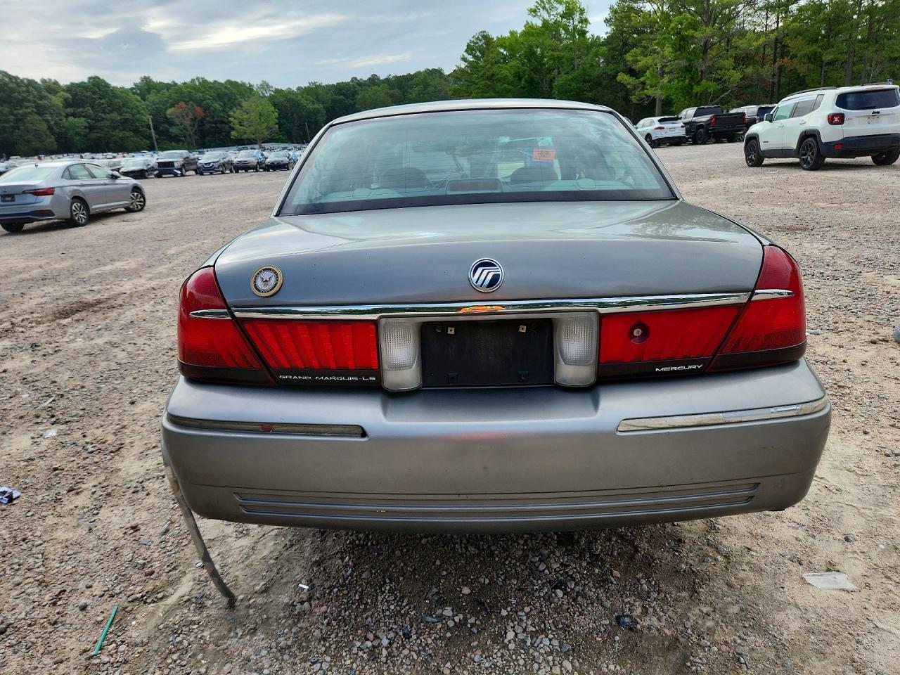 2001 Mercury Grand Marquis Ls Gray vin: 2MEFM75W51X690236