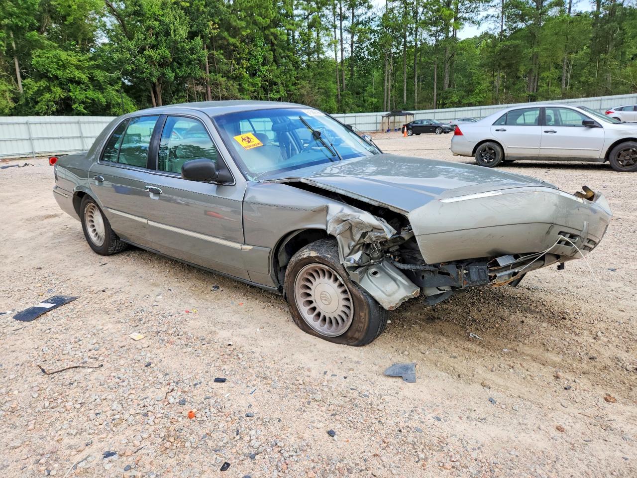 2001 Mercury Grand Marquis Ls Gray vin: 2MEFM75W51X690236
