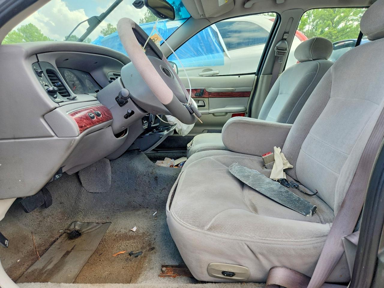 2001 Mercury Grand Marquis Ls Gray vin: 2MEFM75W51X690236