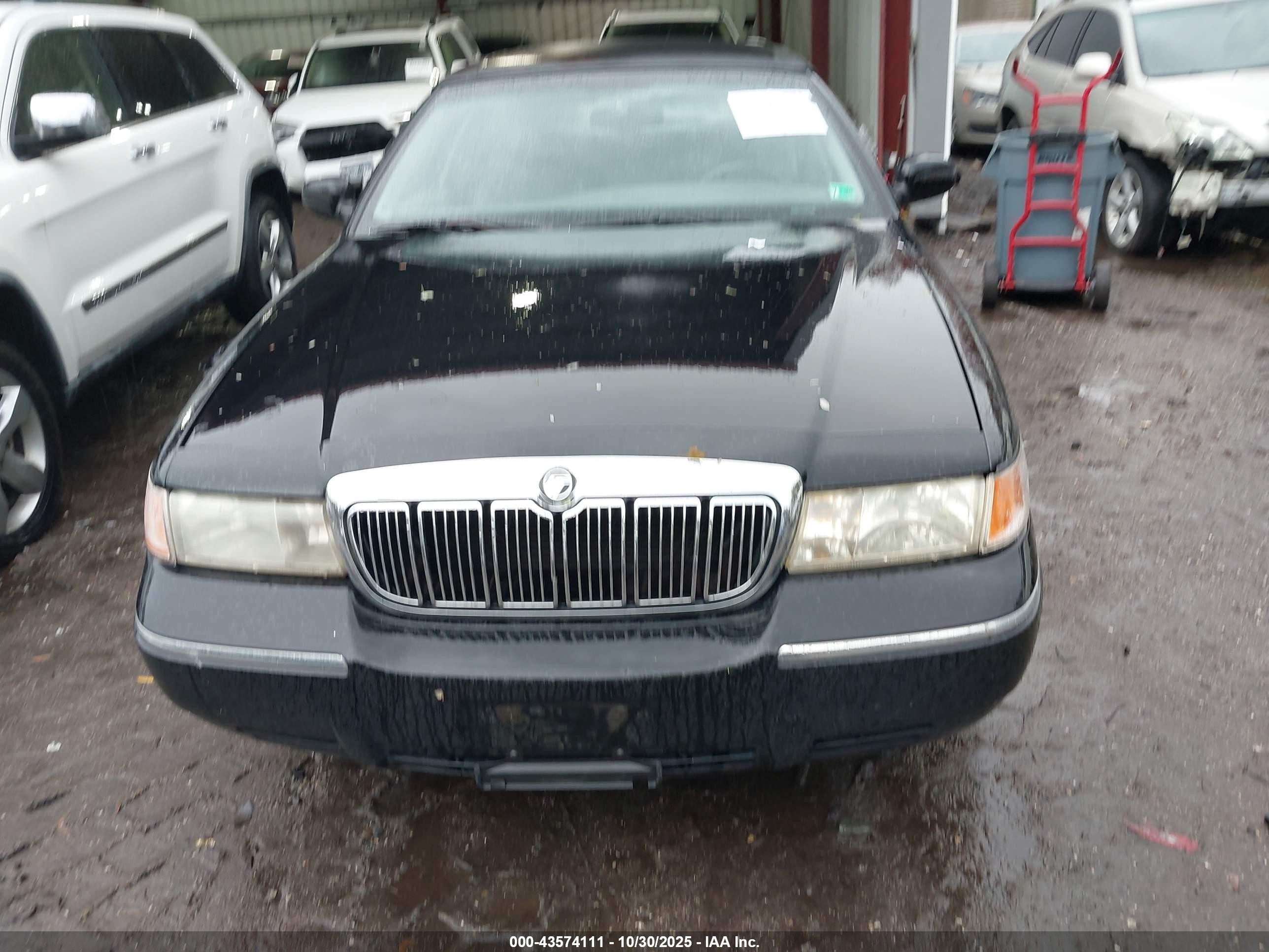 2002 Mercury Grand Marquis Ls Black vin: 2MEFM75W52X610953