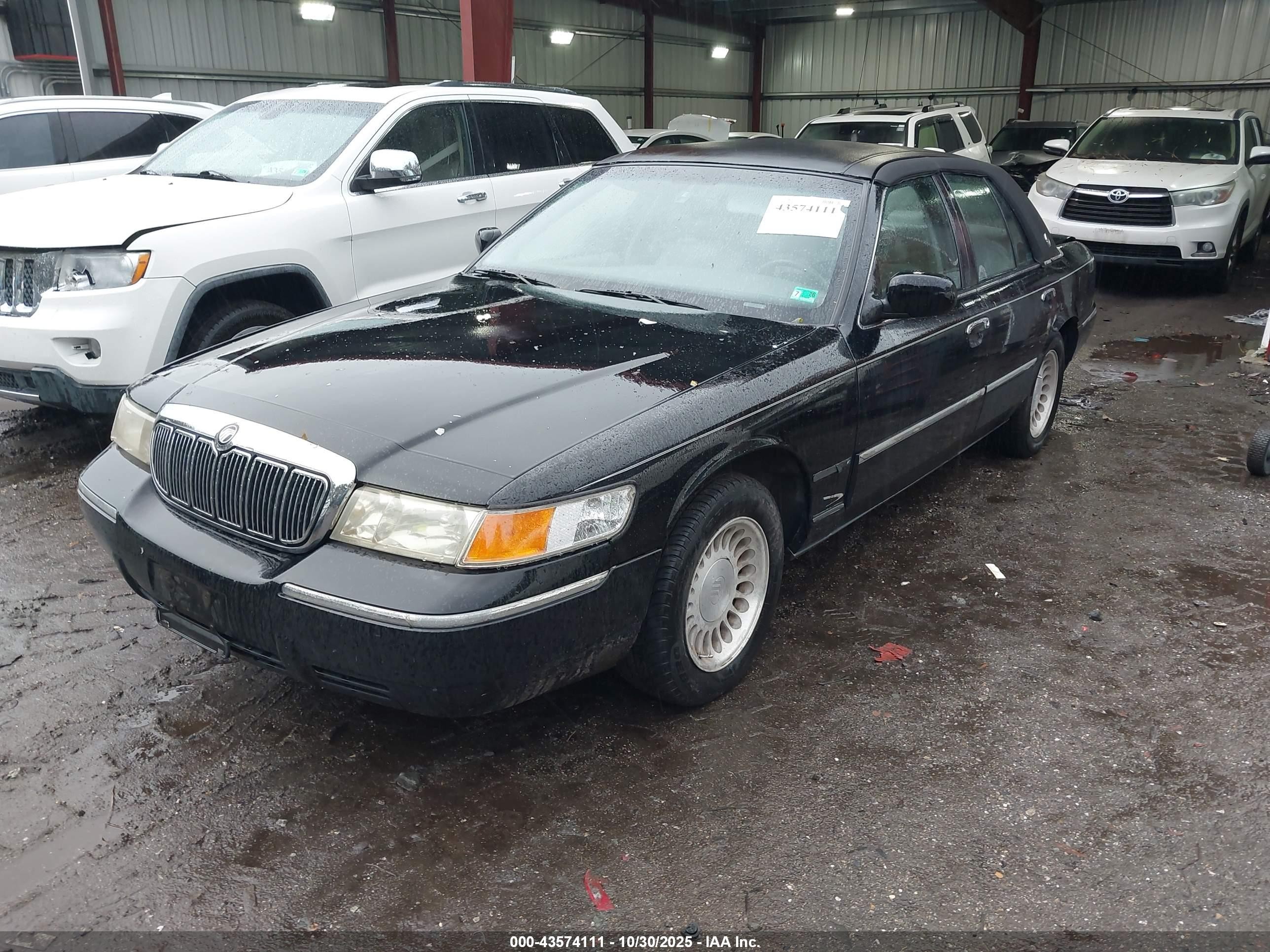 2002 Mercury Grand Marquis Ls Black vin: 2MEFM75W52X610953