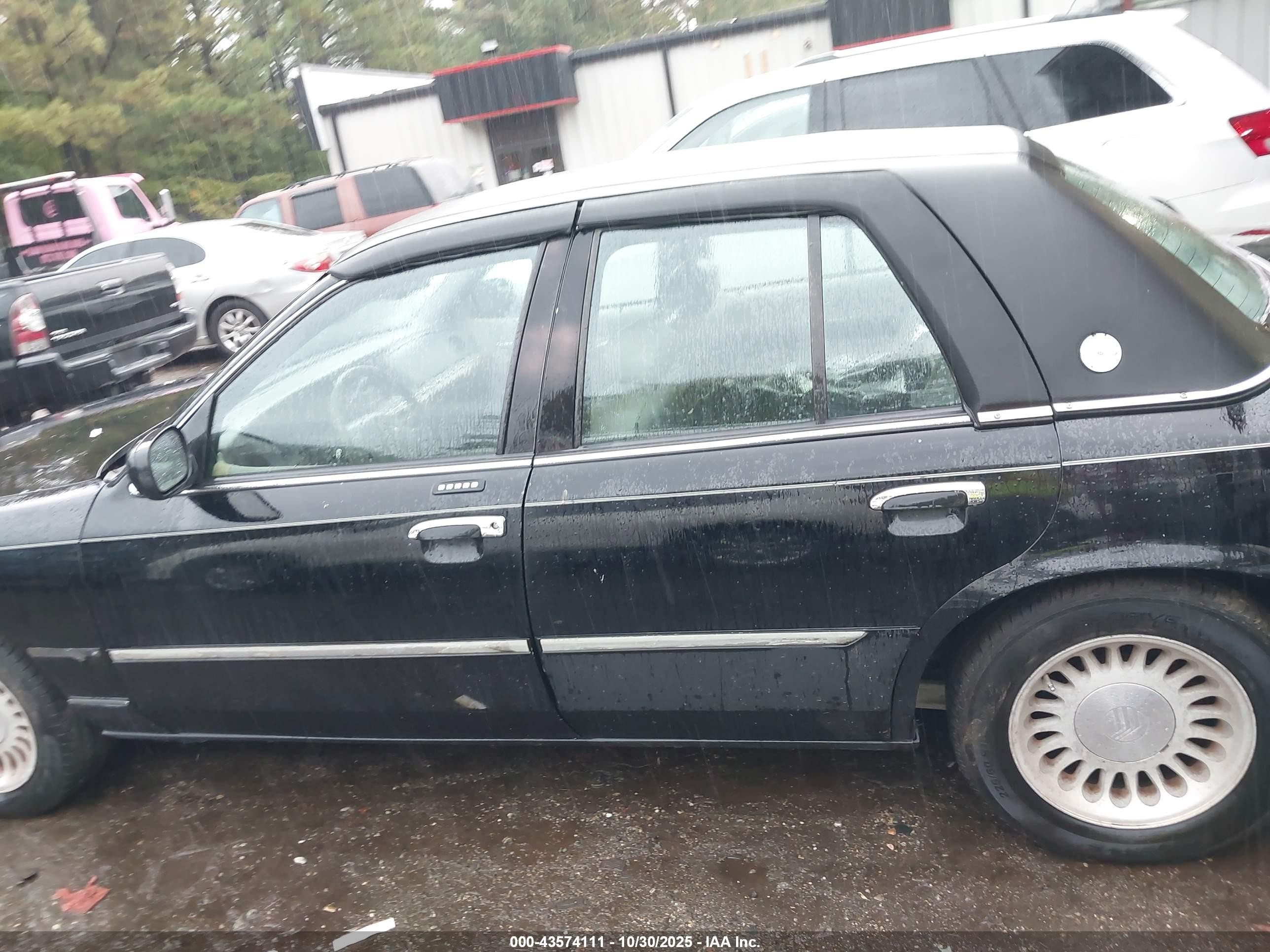 2002 Mercury Grand Marquis Ls Black vin: 2MEFM75W52X610953