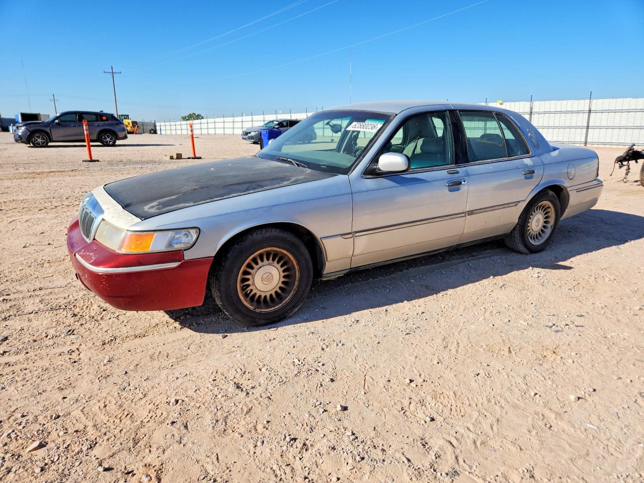 2002 Mercury Grand Marquis Ls Silver vin: 2MEFM75W52X622696
