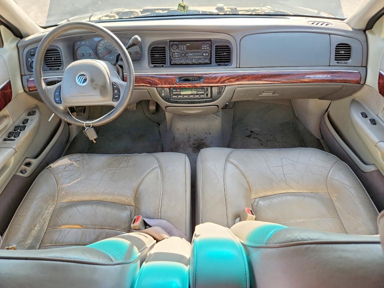 2002 Mercury Grand Marquis Ls Silver vin: 2MEFM75W52X622696