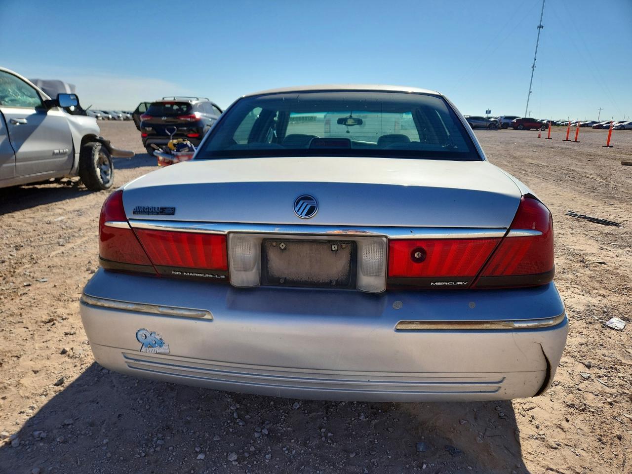 2002 Mercury Grand Marquis Ls Silver vin: 2MEFM75W52X622696