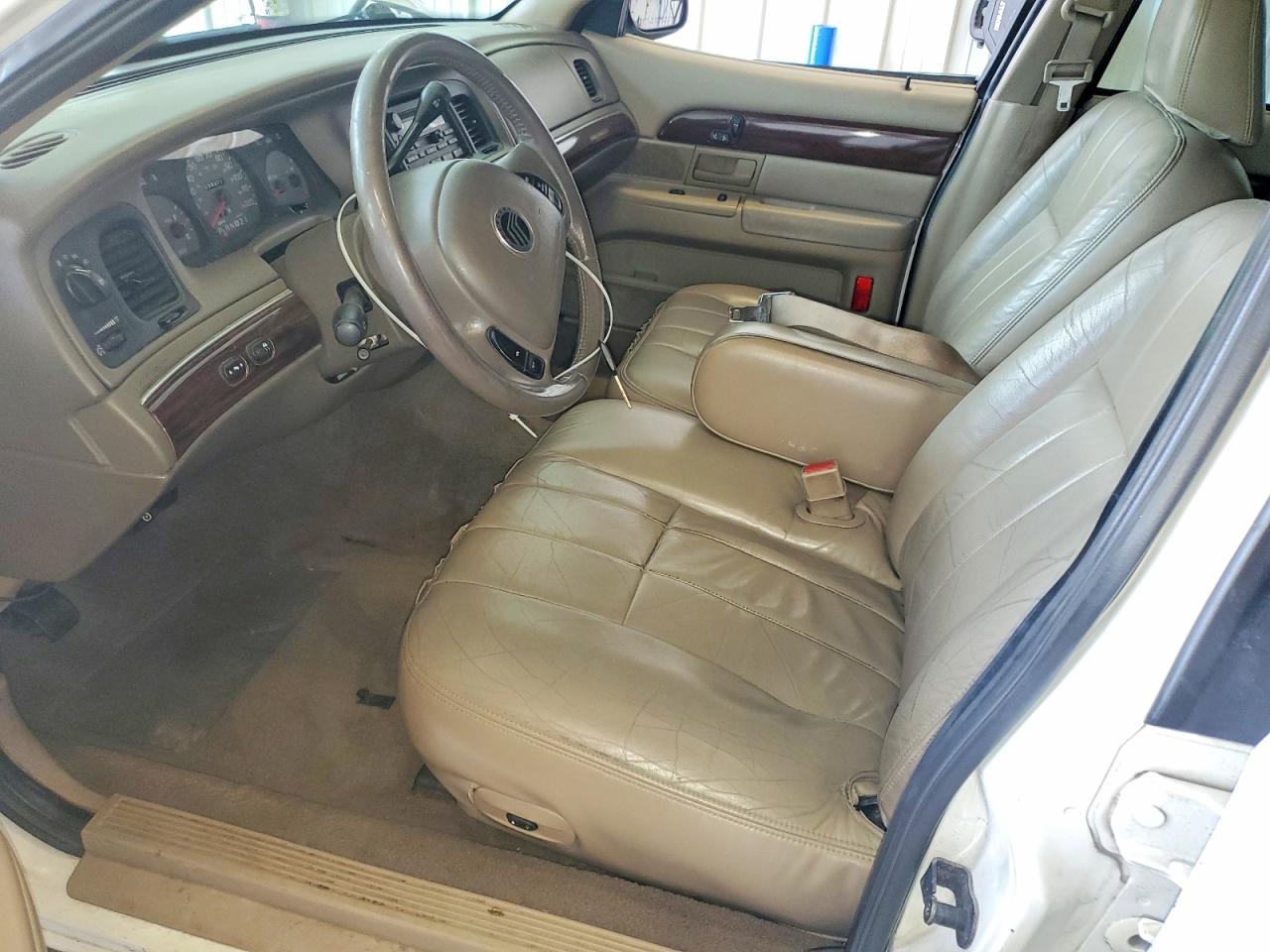2003 Mercury Grand Marquis Ls Белый vin: 2MEFM75W53X632016