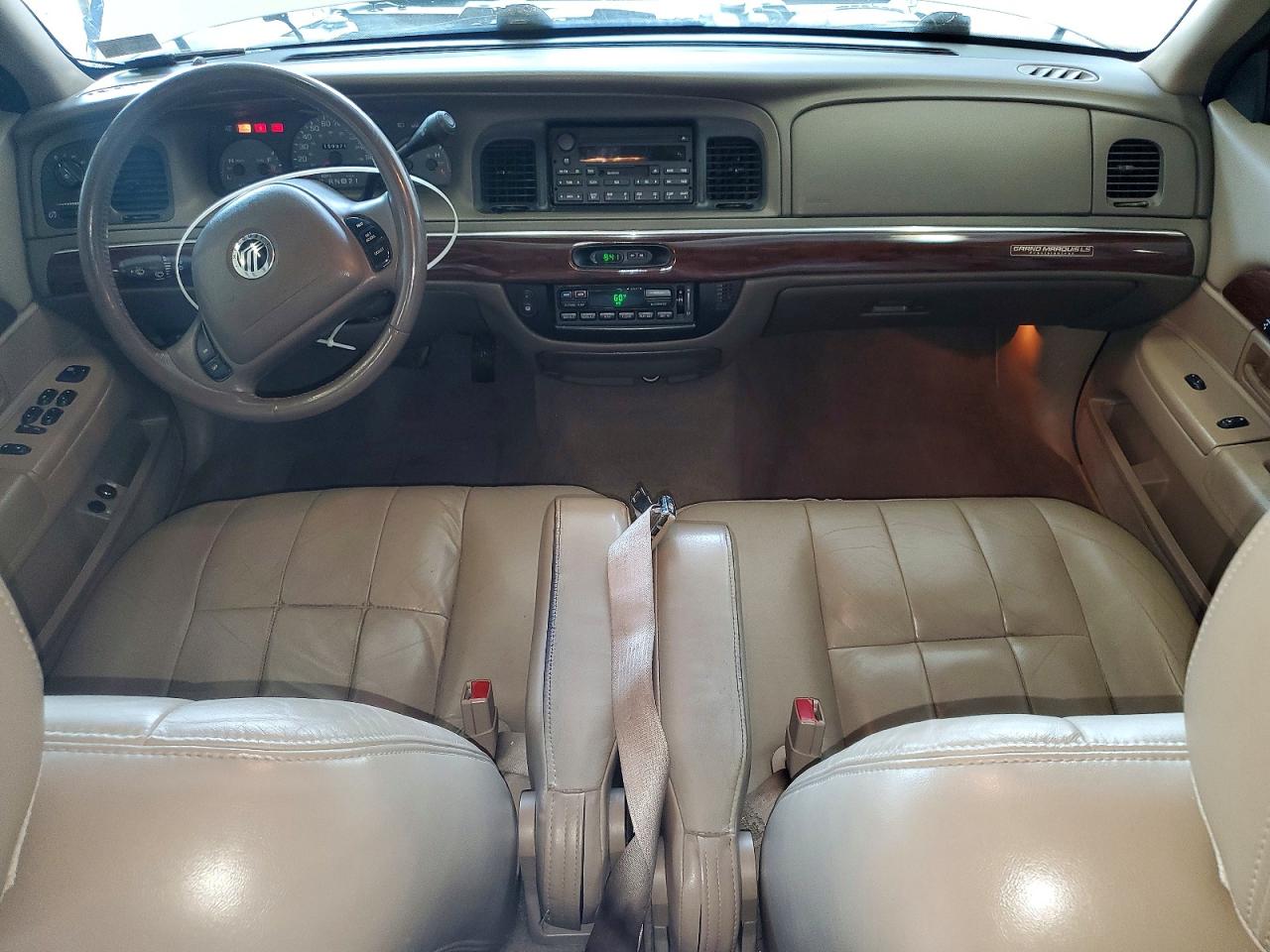 2003 Mercury Grand Marquis Ls Белый vin: 2MEFM75W53X632016