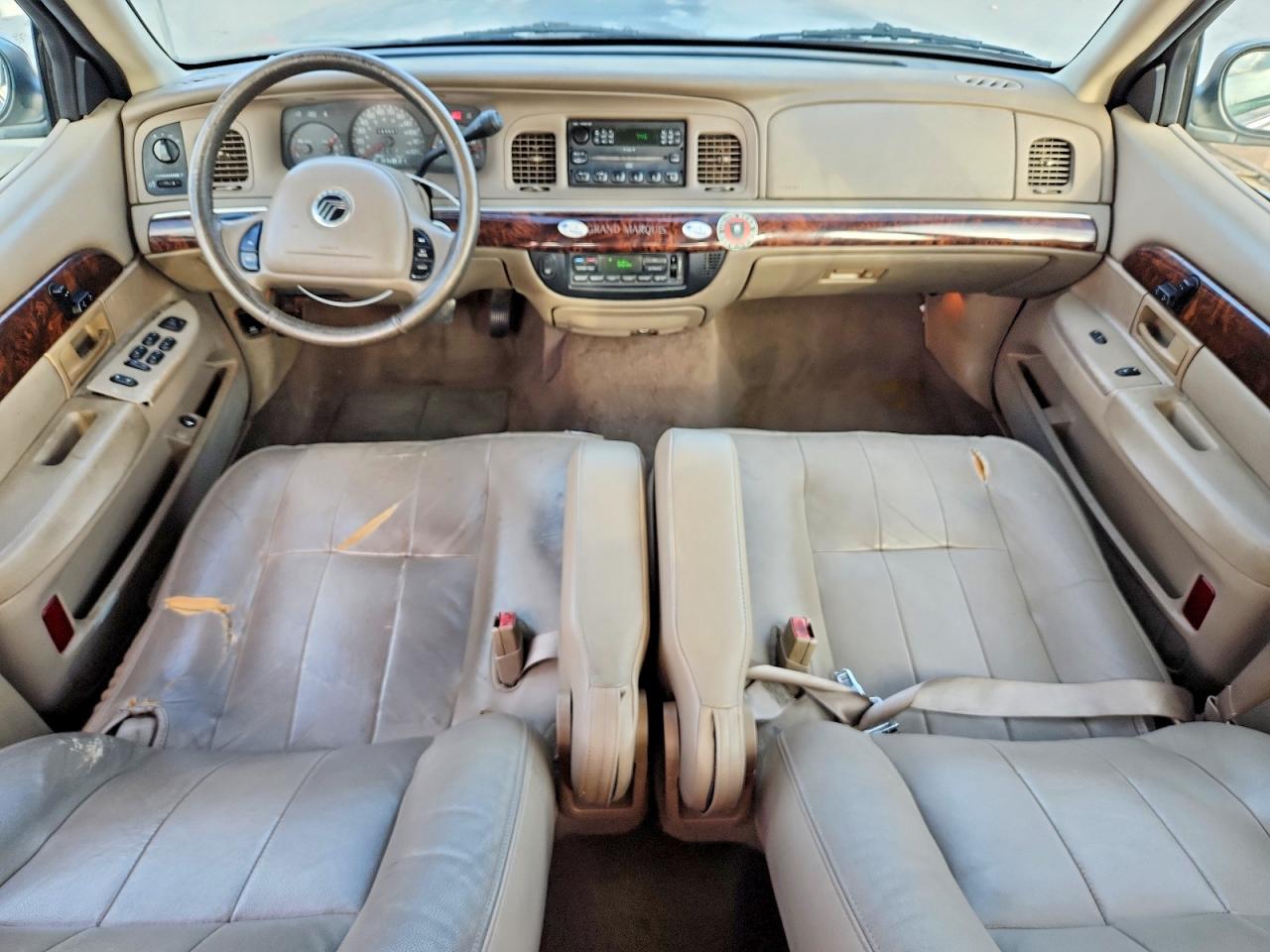 2004 Mercury Grand Marquis Ls Gold vin: 2MEFM75W54X656611