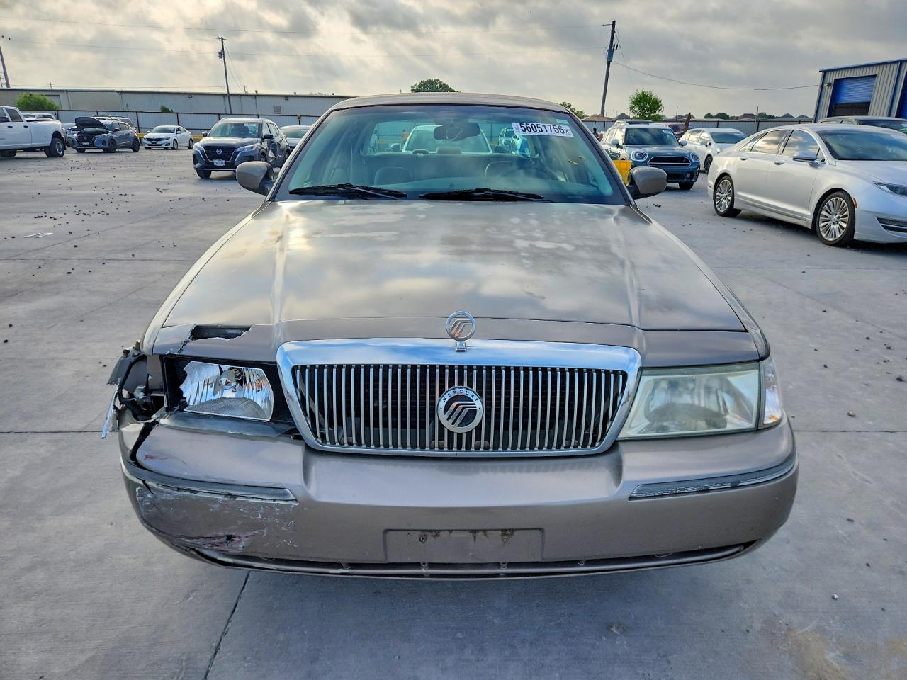 2004 Mercury Grand Marquis Ls Gold vin: 2MEFM75W54X656611