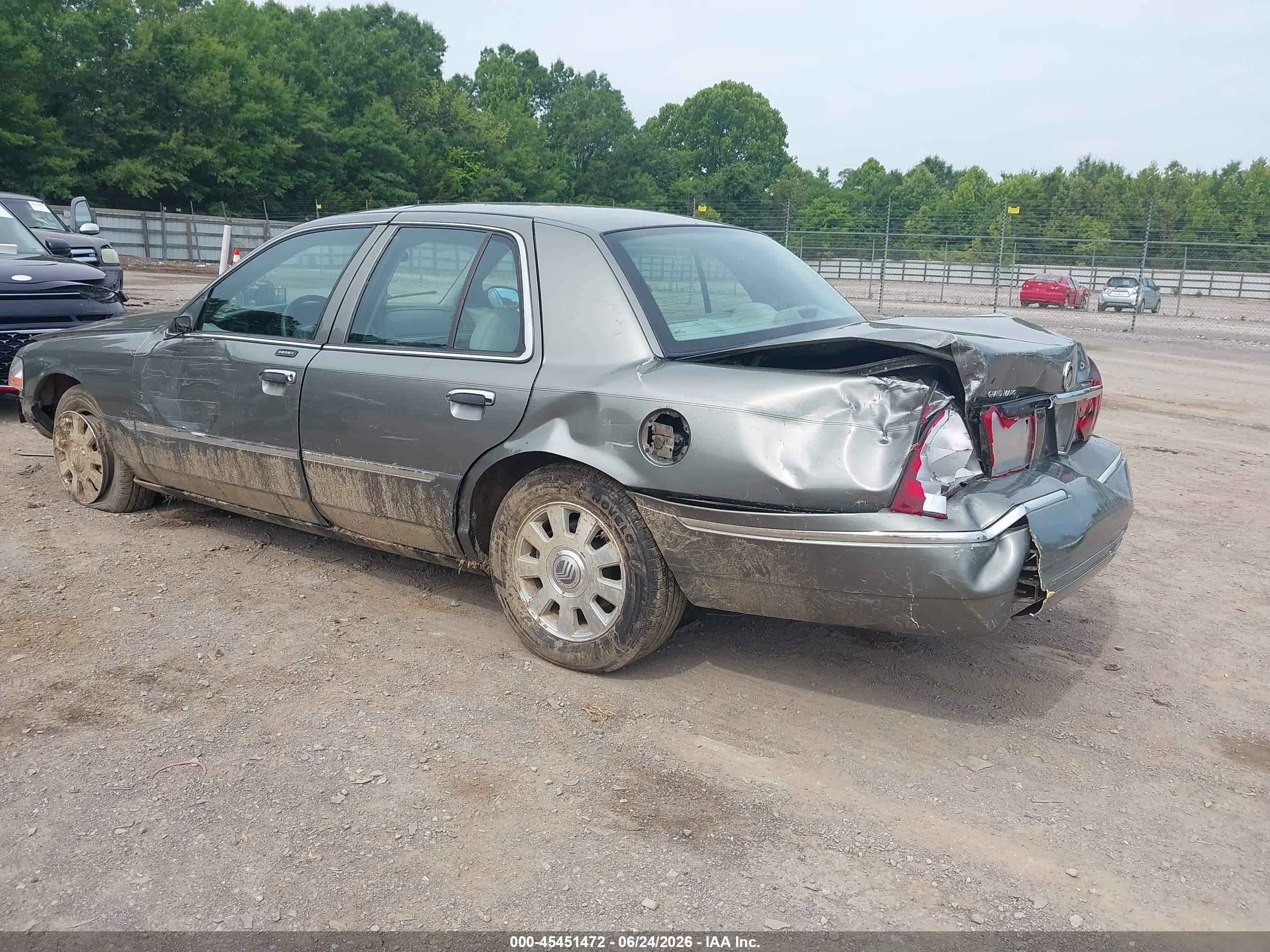 2004 Mercury Grand Marquis Ls Silver vin: 2MEFM75W54X694369
