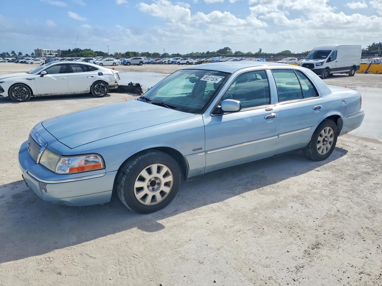 2004 Mercury Grand Marquis Ls Brown vin: 2MEFM75W54X696753