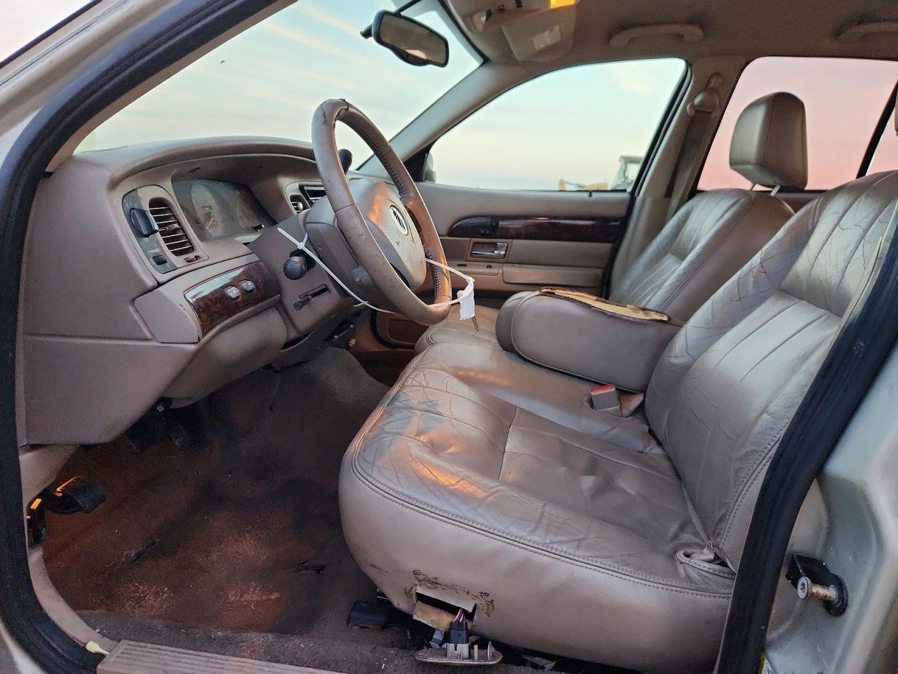2005 Mercury Grand Marquis Ls Gray vin: 2MEFM75W55X644055