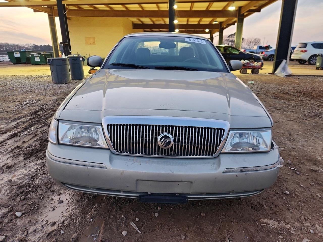 2005 Mercury Grand Marquis Ls Gray vin: 2MEFM75W55X644055