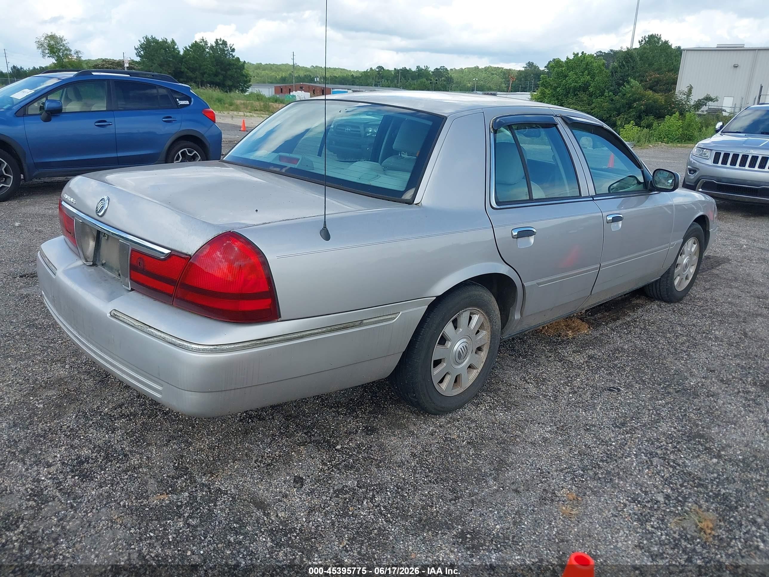 2005 Mercury Grand Marquis Ls/lse Silver vin: 2MEFM75W55X650180