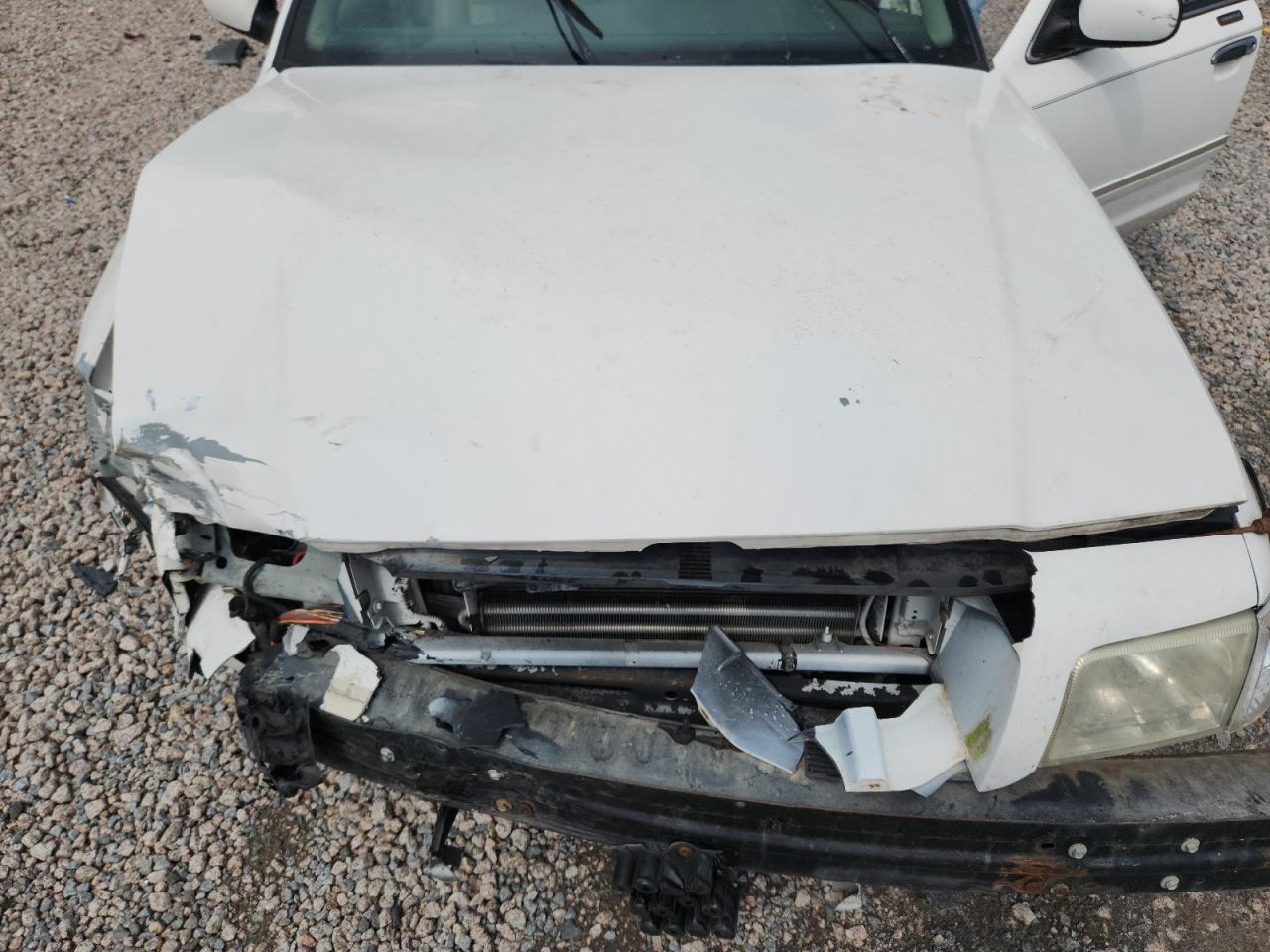 2006 Mercury Grand Marquis Ls White vin: 2MEFM75W56X651069