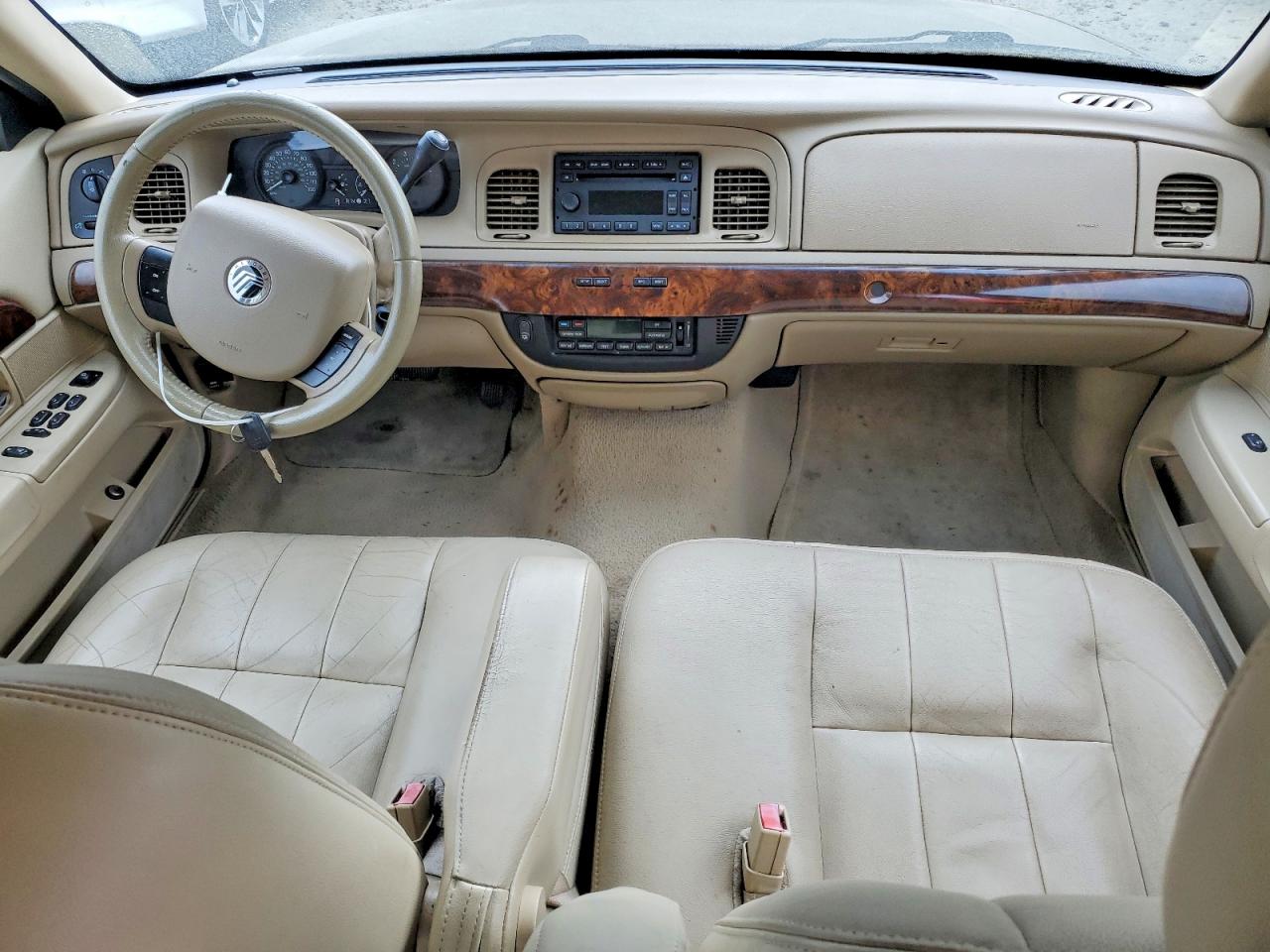 2006 Mercury Grand Marquis Ls Tan vin: 2MEFM75W56X654425