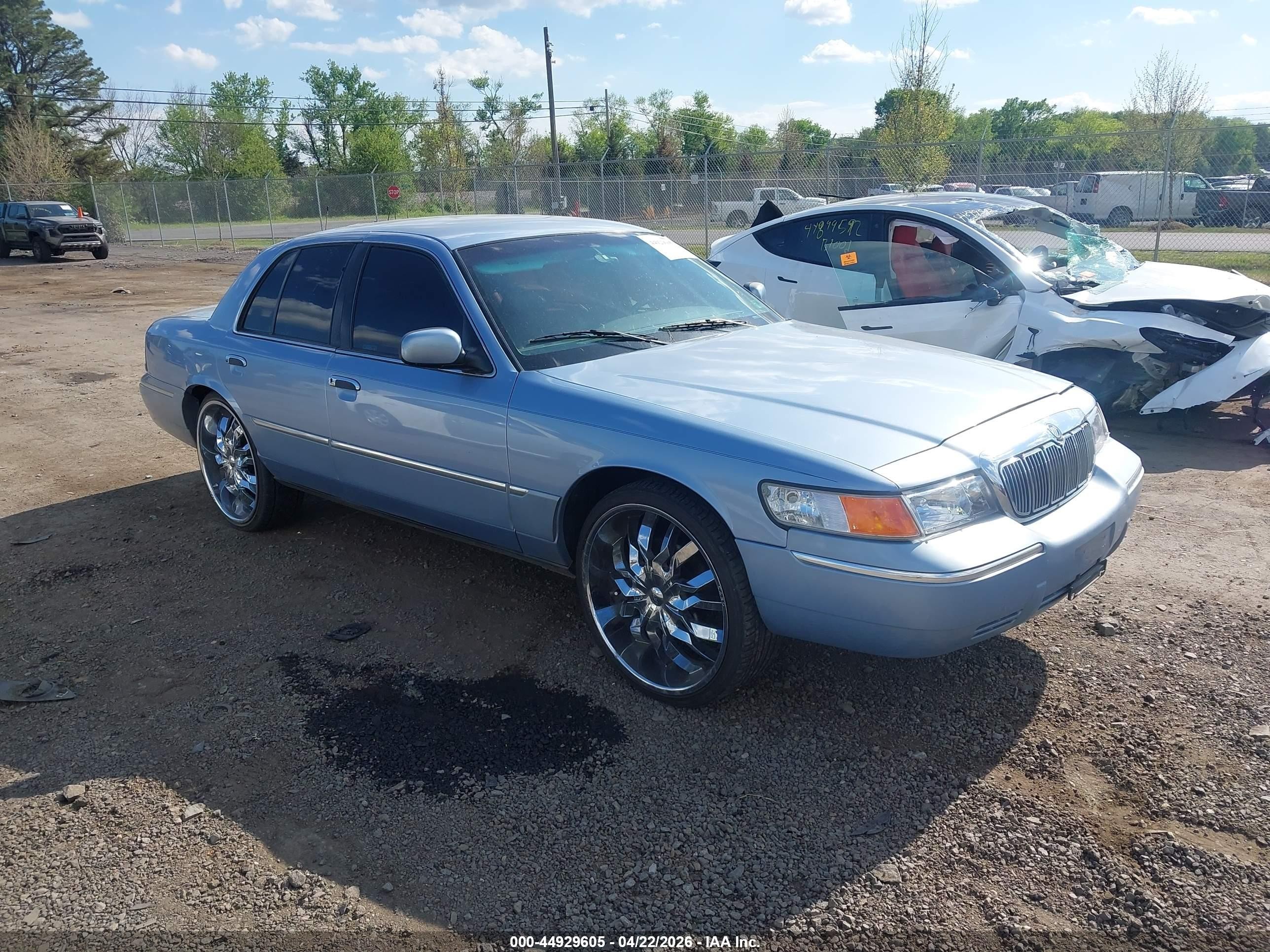 1998 Mercury Grand Marquis   Light Blue vin: 2MEFM75W5WX674092