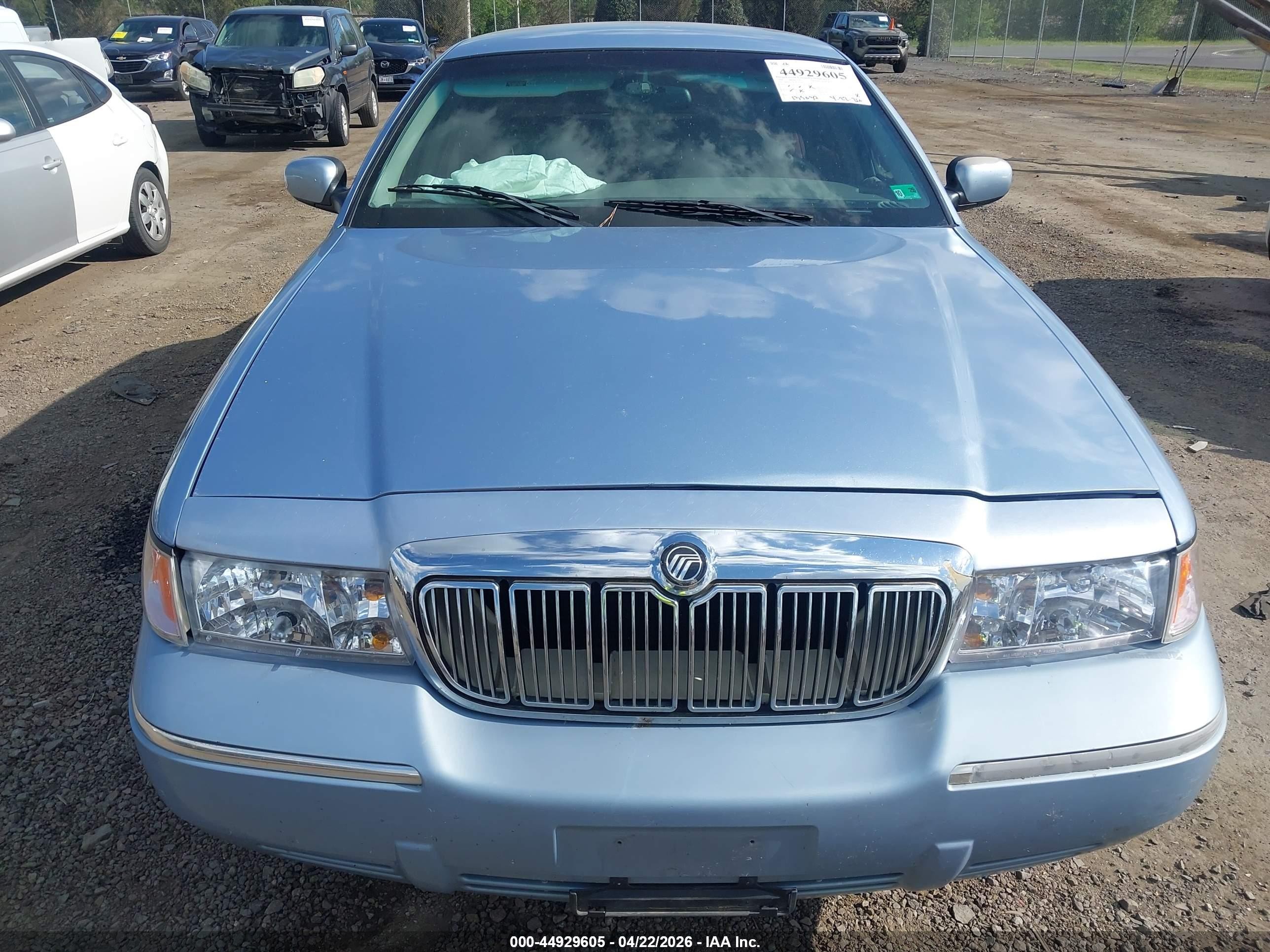 1998 Mercury Grand Marquis   Light Blue vin: 2MEFM75W5WX674092