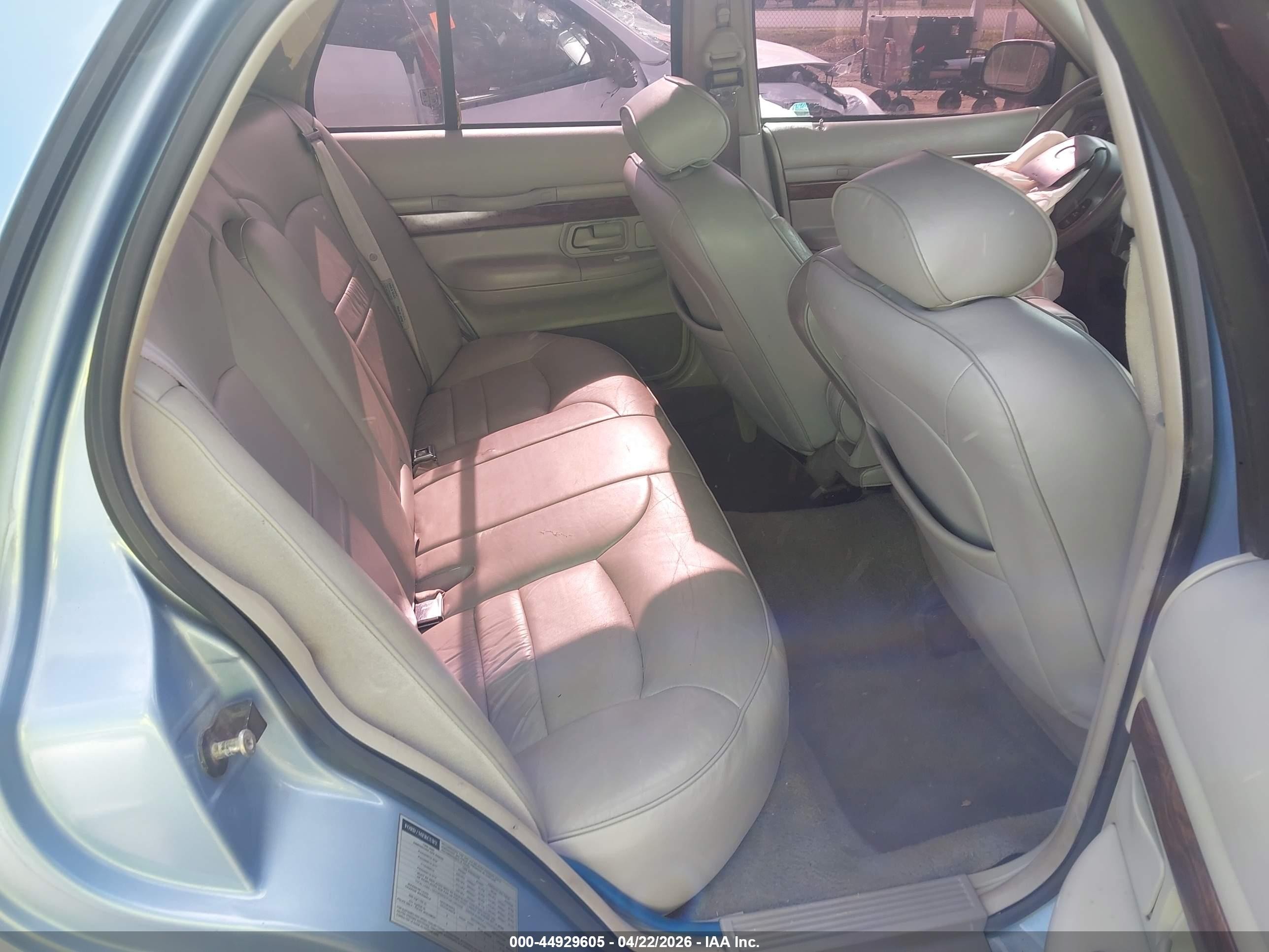 1998 Mercury Grand Marquis   Light Blue vin: 2MEFM75W5WX674092