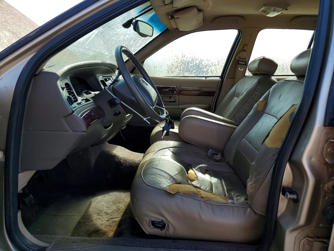 2000 Mercury Grand Marquis Tan vin: 2MEFM75W5YX606961