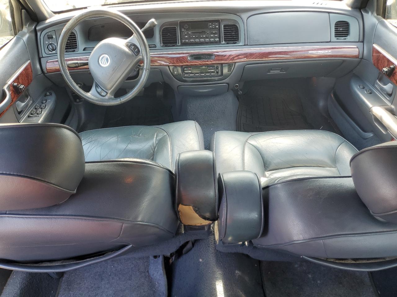 2001 Mercury Grand Marquis Ls White vin: 2MEFM75W61X681545