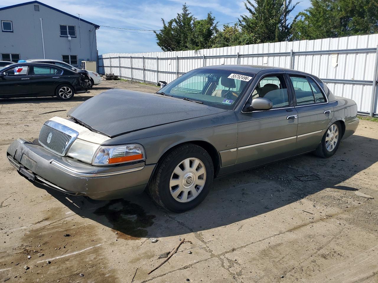 2003 Mercury Grand Marquis Ls Gray vin: 2MEFM75W63X615743