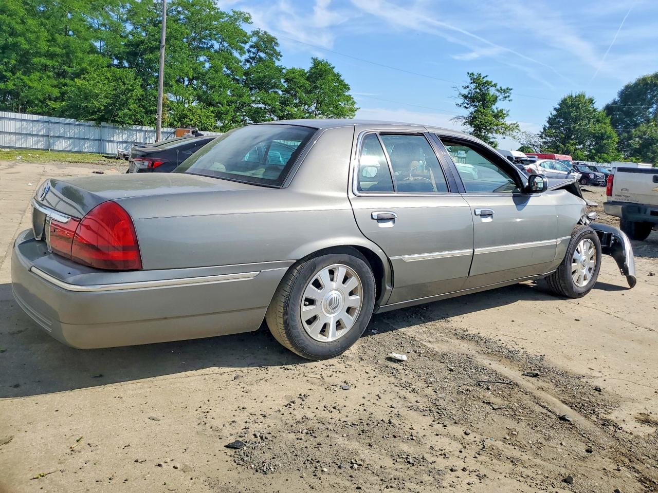2003 Mercury Grand Marquis Ls Gray vin: 2MEFM75W63X615743