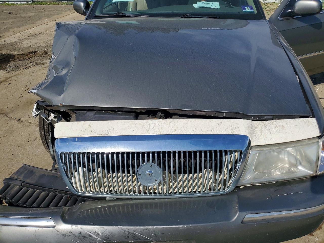 2003 Mercury Grand Marquis Ls Gray vin: 2MEFM75W63X615743