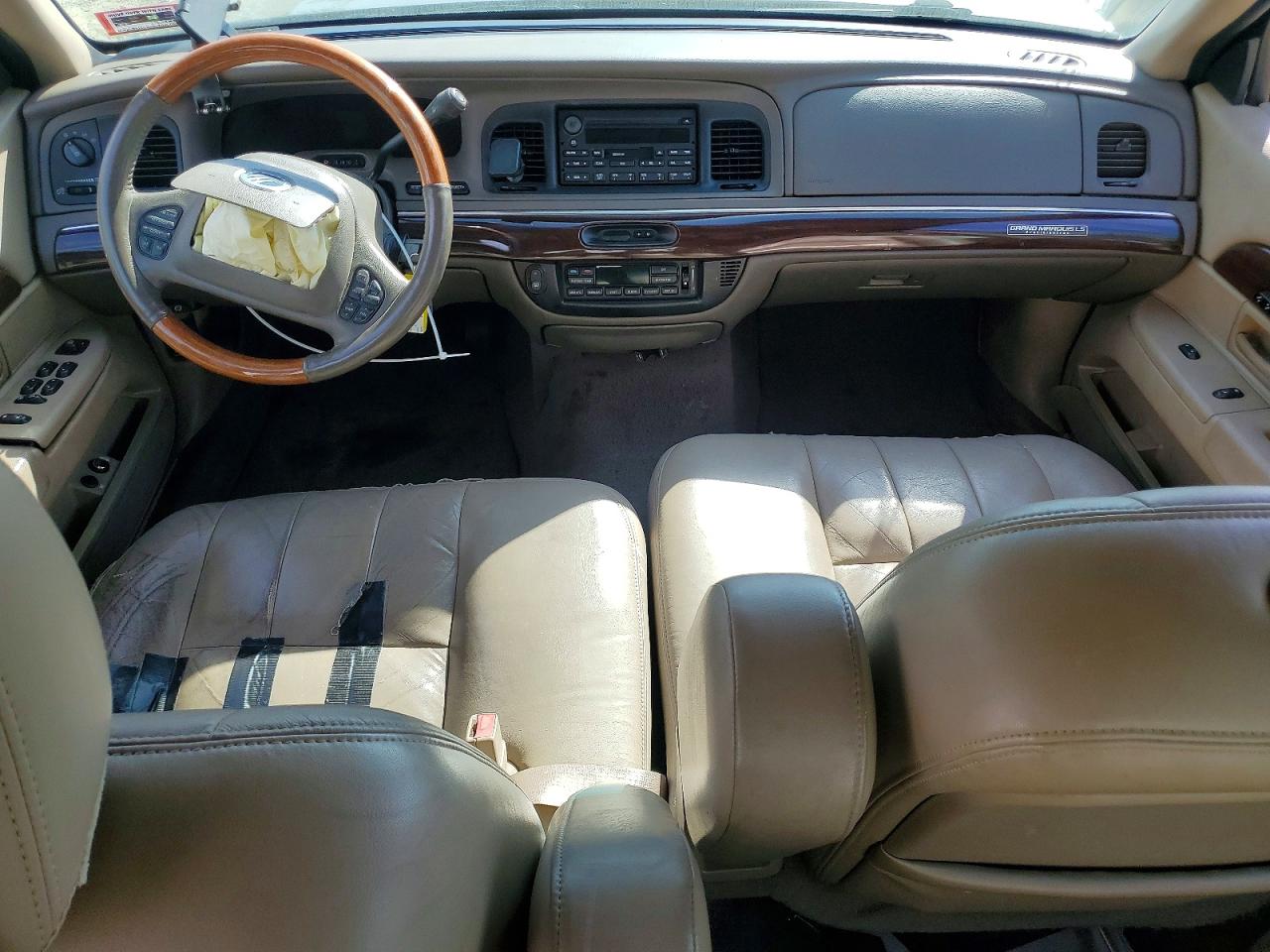 2003 Mercury Grand Marquis Ls Gray vin: 2MEFM75W63X615743